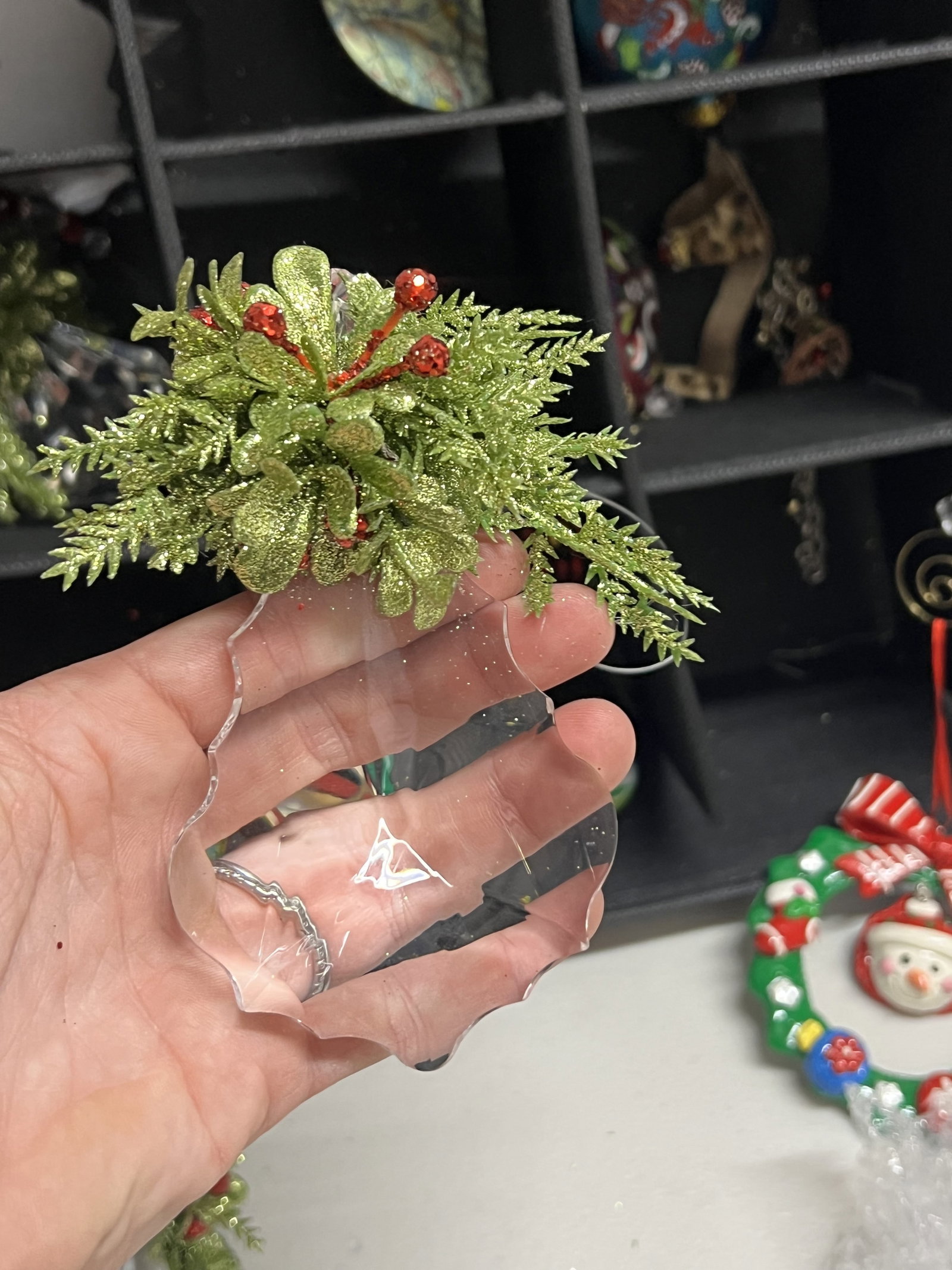Glass Christmas Ornaments in TreeKeeper Case - 10