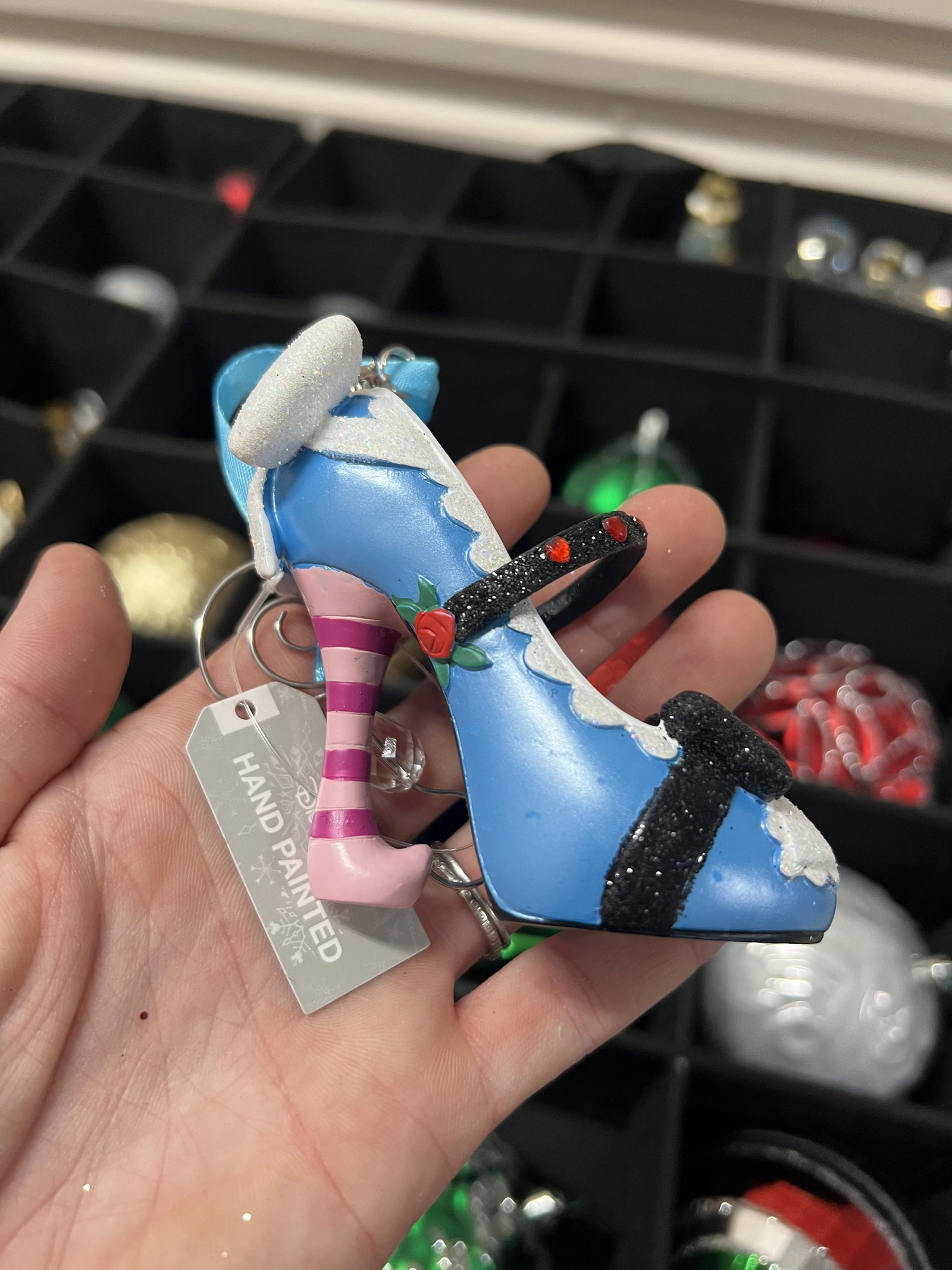 Glass Christmas Ornaments in TreeKeeper Case - 4