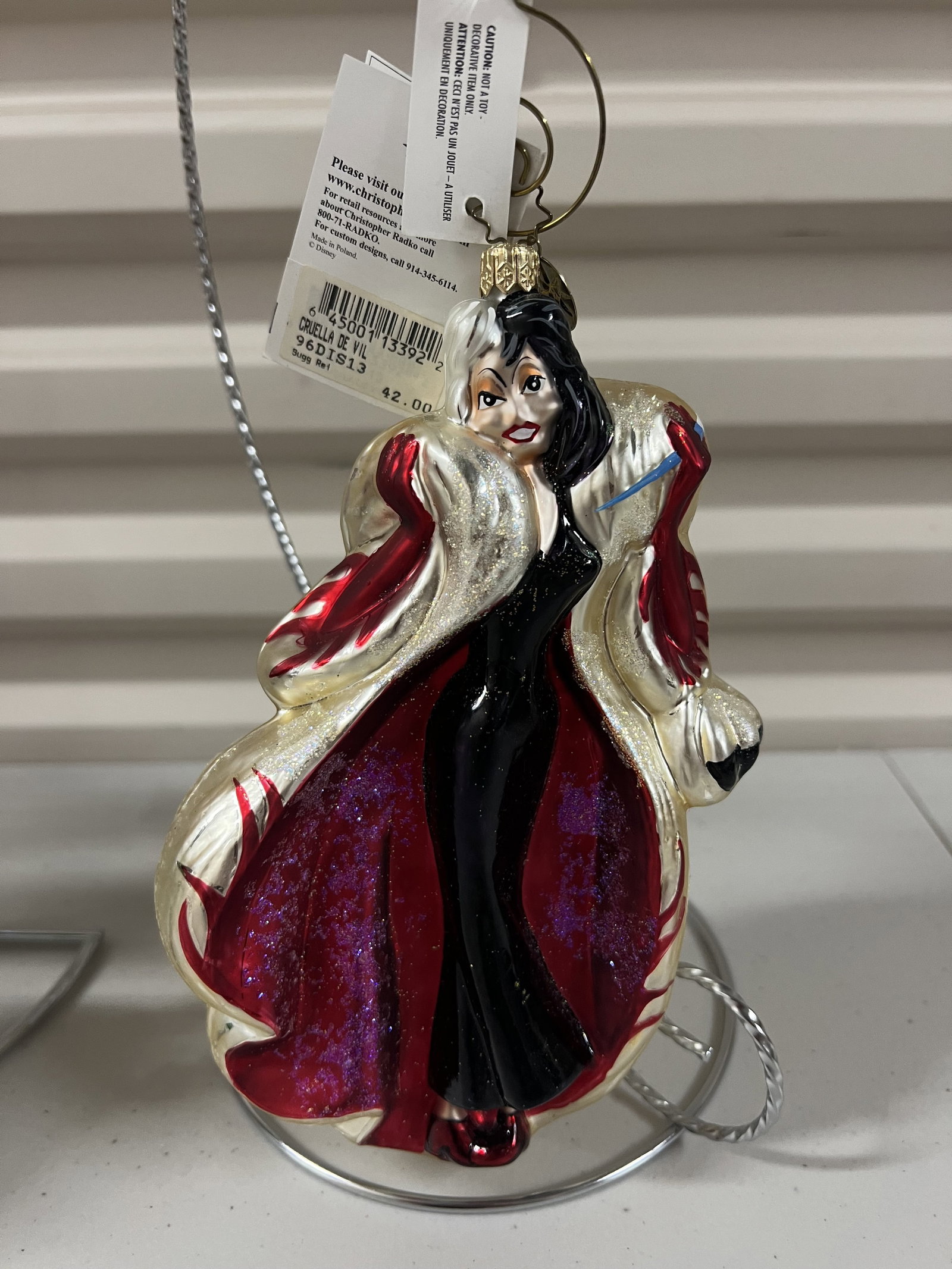 Glass Ornaments incl Christopher Radko Disney and More - 2