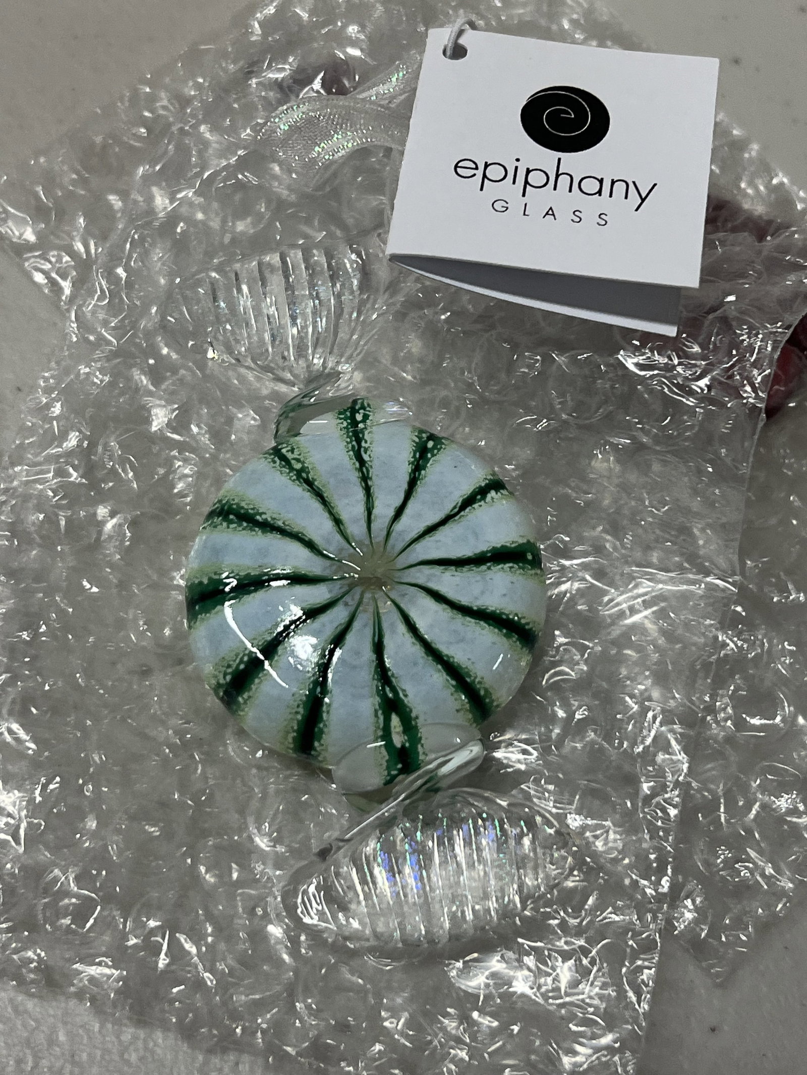 Glass Christmas Ornament Grouping - 4