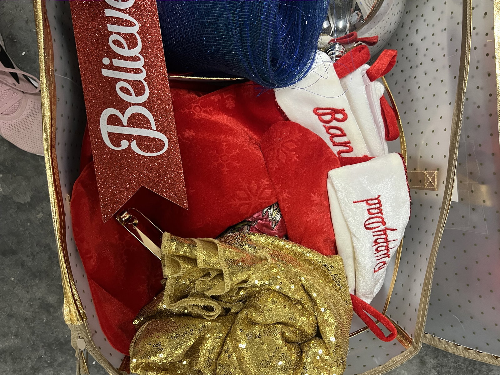 (2) Bins of Christmas Decoration incl XL ornaments - 6