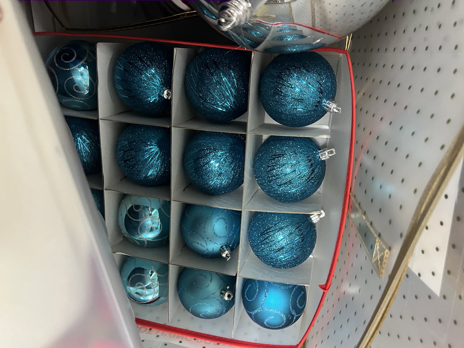 (2) Bins of Christmas Decoration incl XL ornaments - 7
