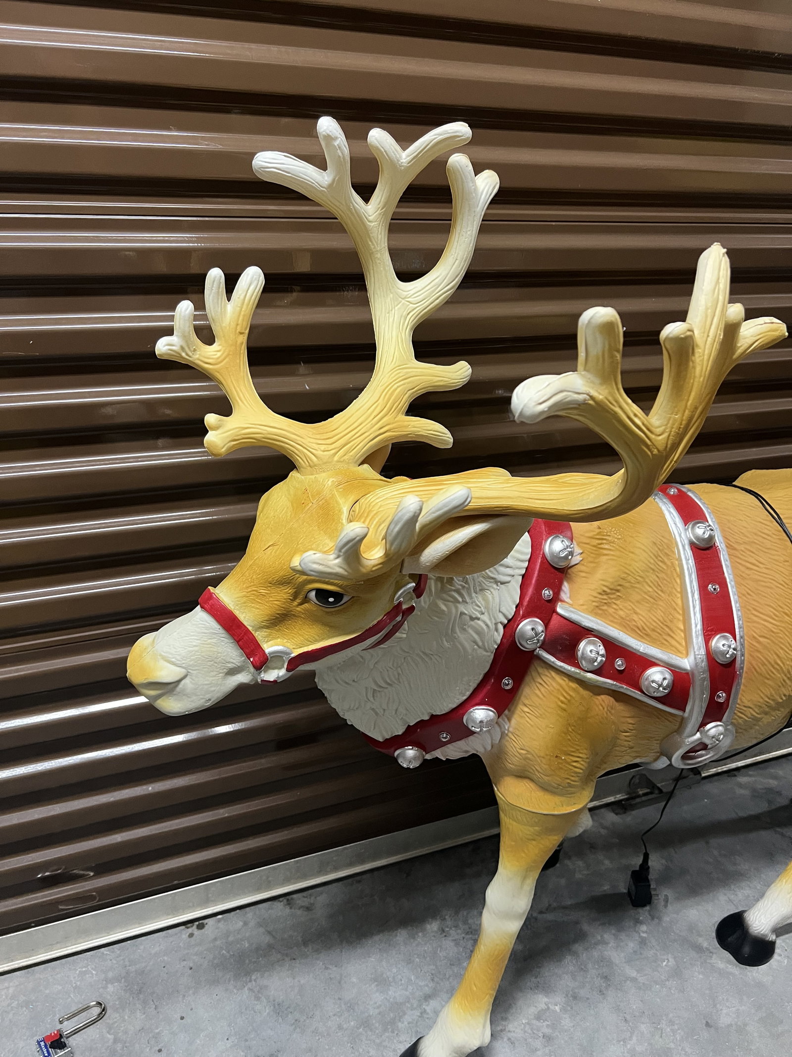 Holiday Accents Blow Mold Reindeer Christmas - 2
