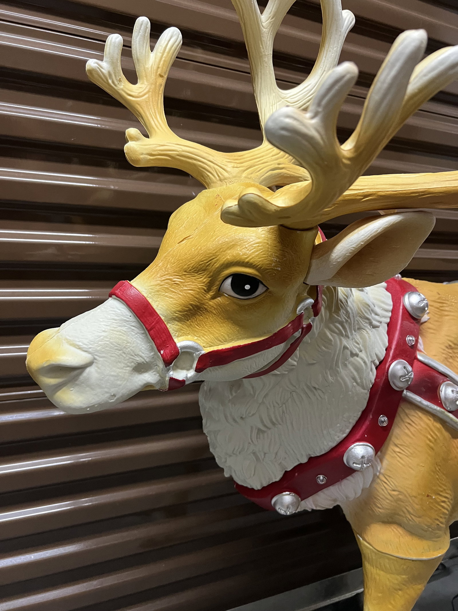 Holiday Accents Blow Mold Reindeer Christmas - 3