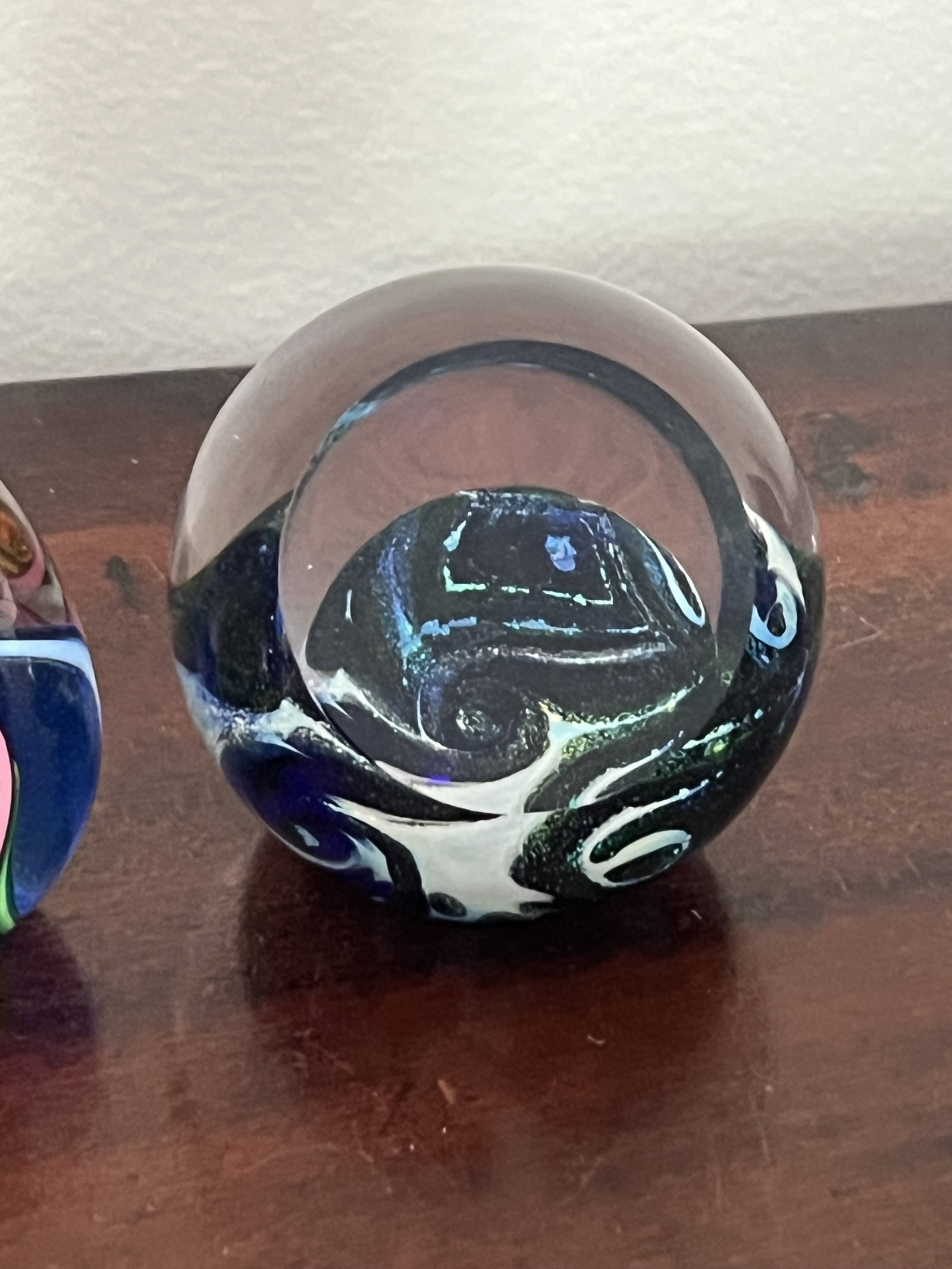 GES Art Glass Paperweights - 2