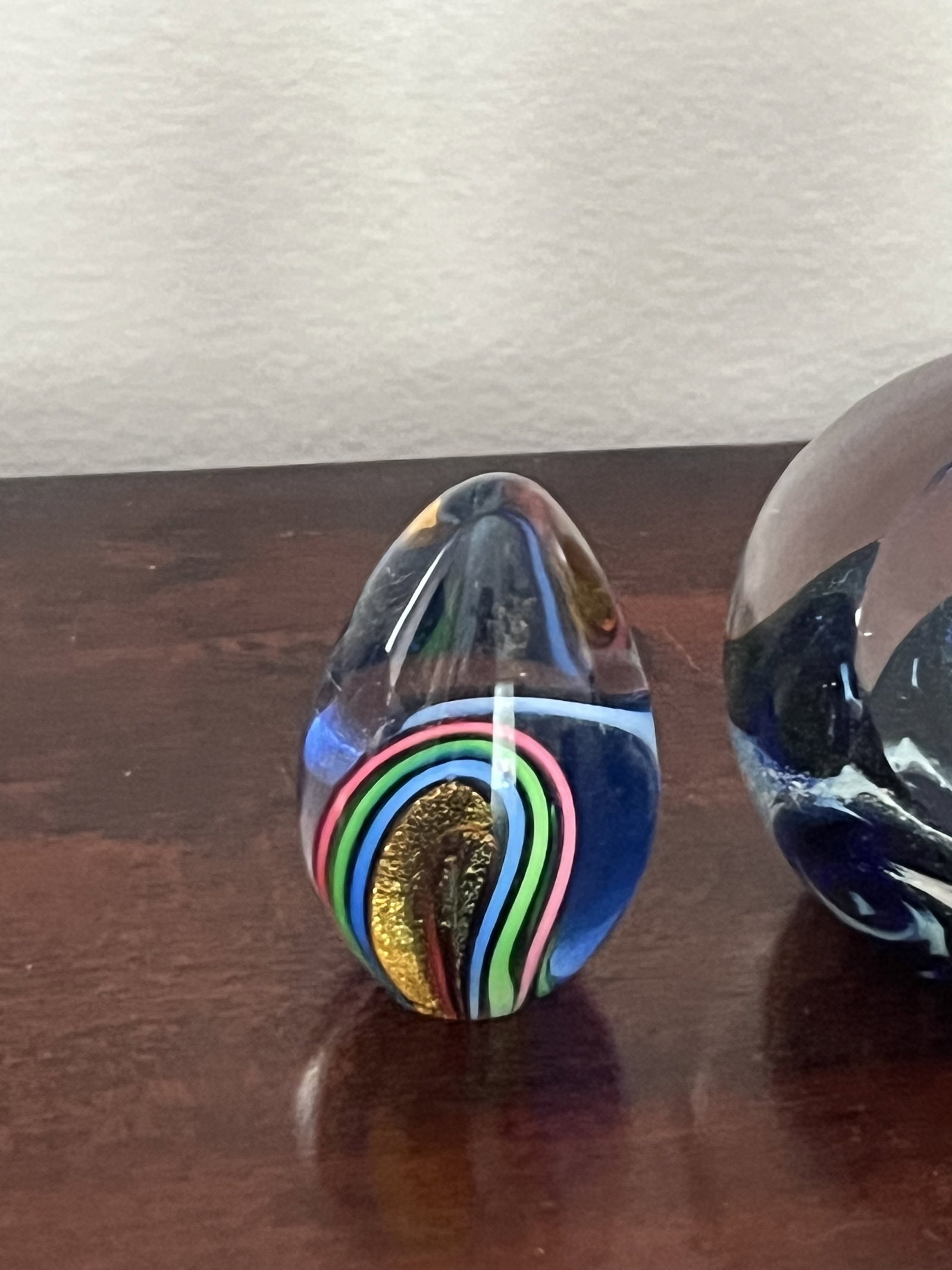 GES Art Glass Paperweights - 3