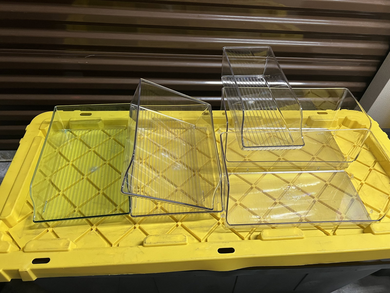 Grouping of Clear Plastic Organizing Containers - 2