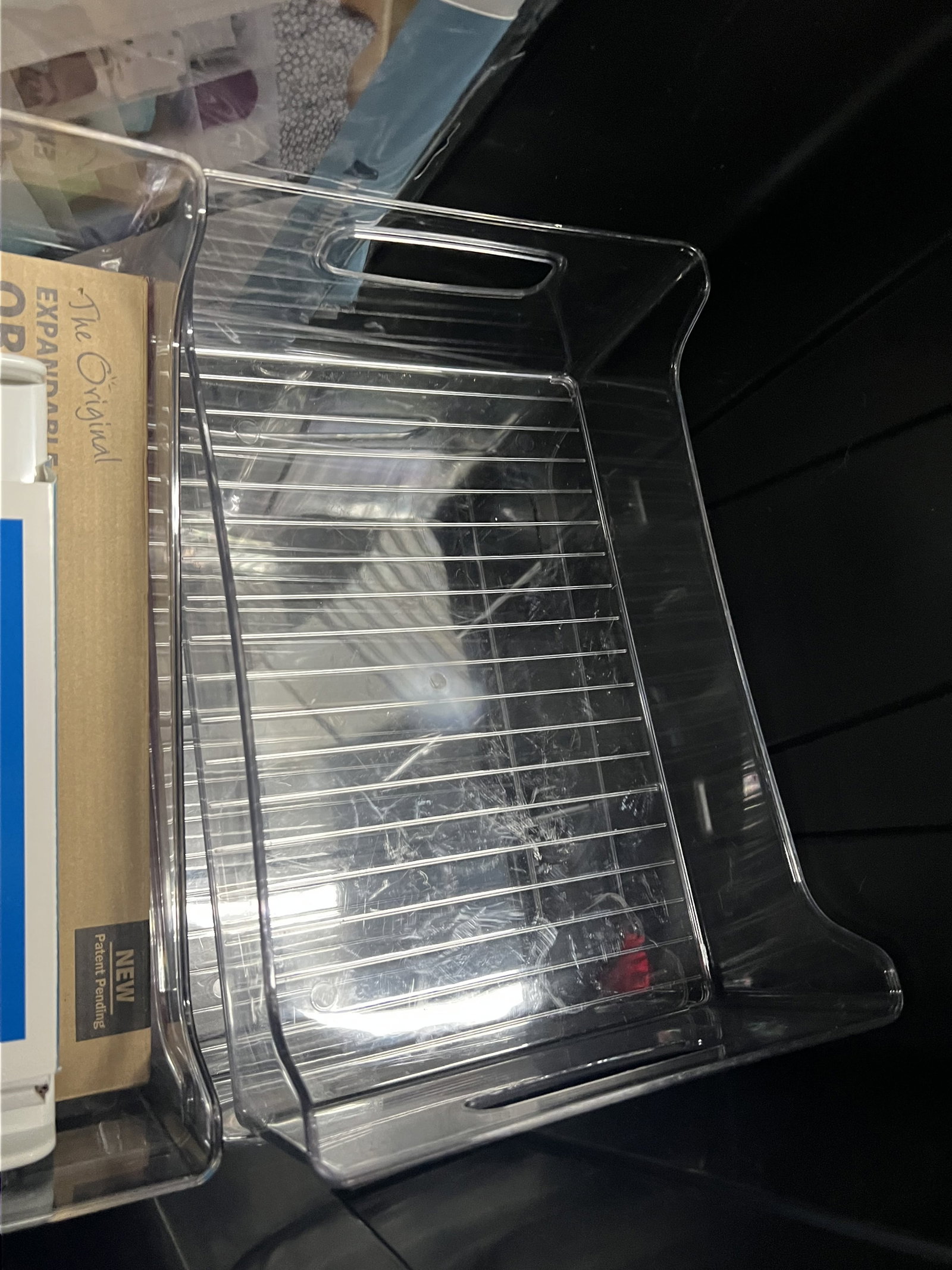 Large Grouping of Clear Plastic Organizers - 11