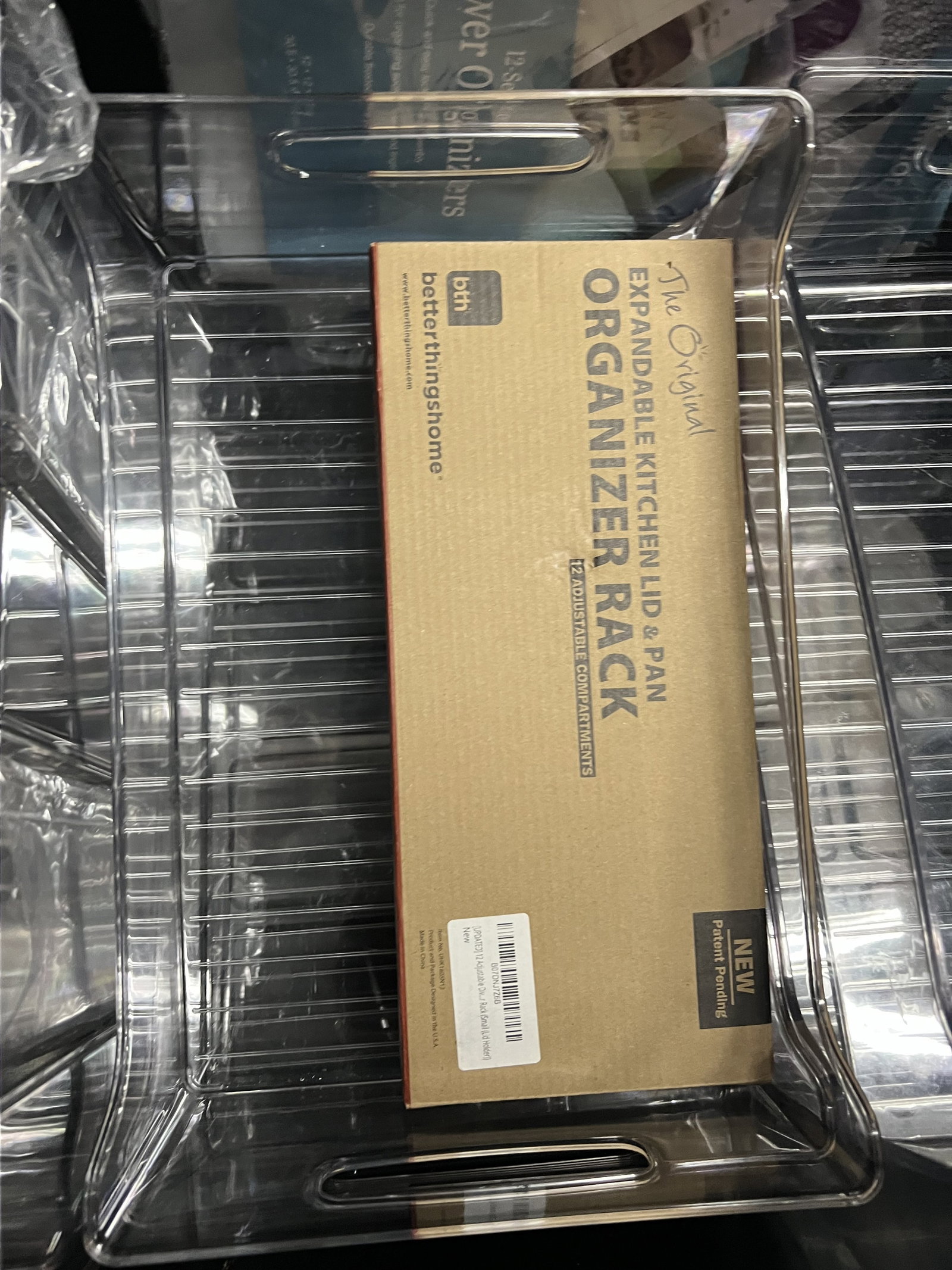 Large Grouping of Clear Plastic Organizers - 14