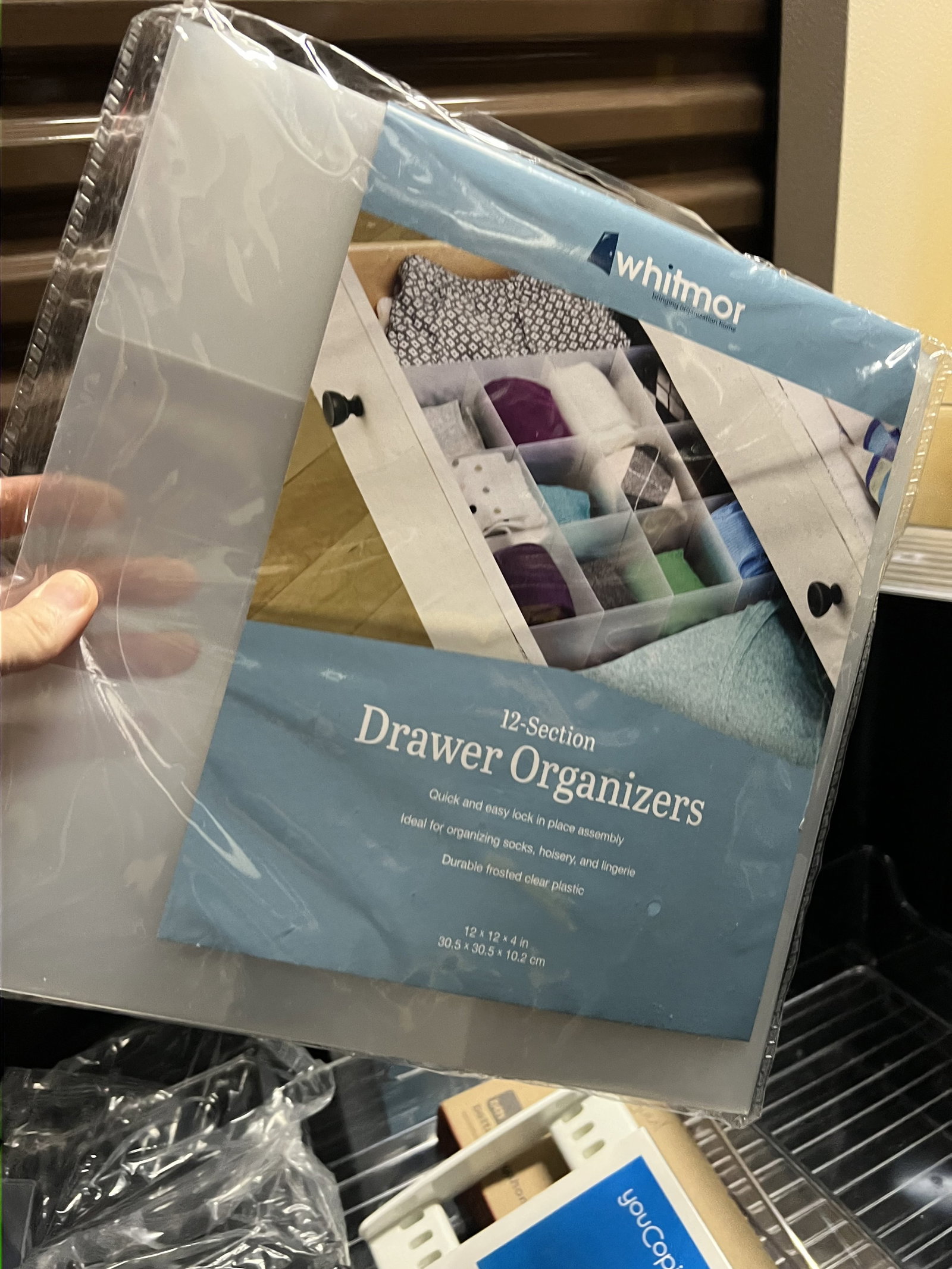 Large Grouping of Clear Plastic Organizers - 15