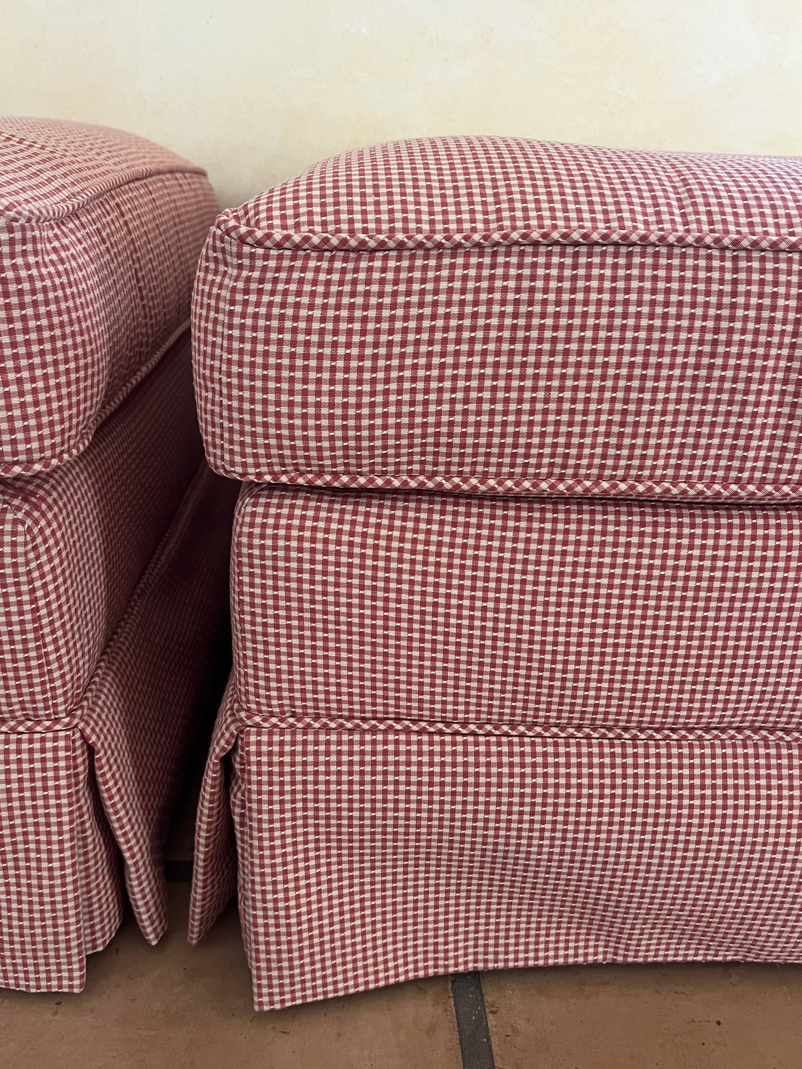 Pair of Ottomans - 2