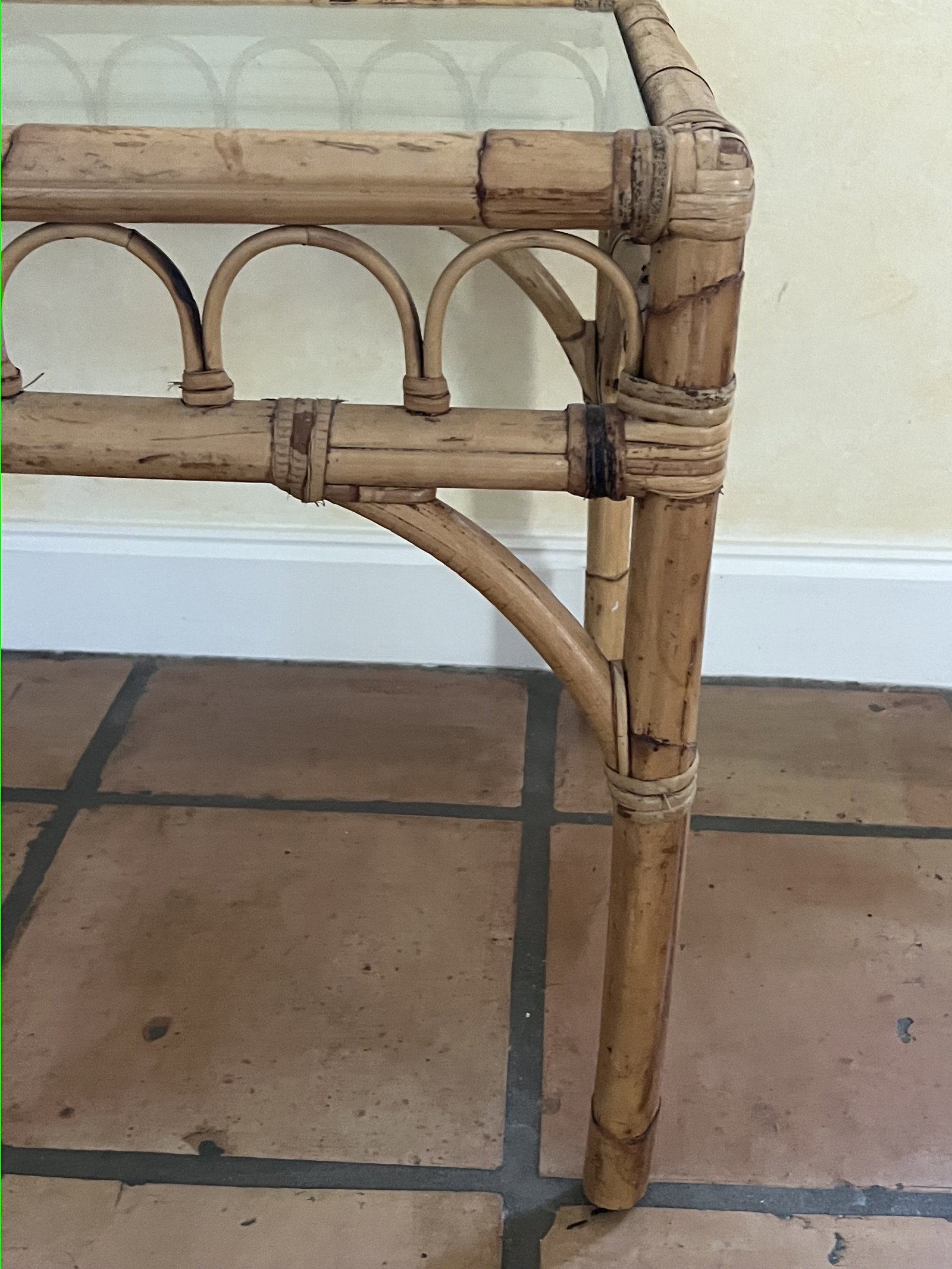 Bamboo Side Table - 2