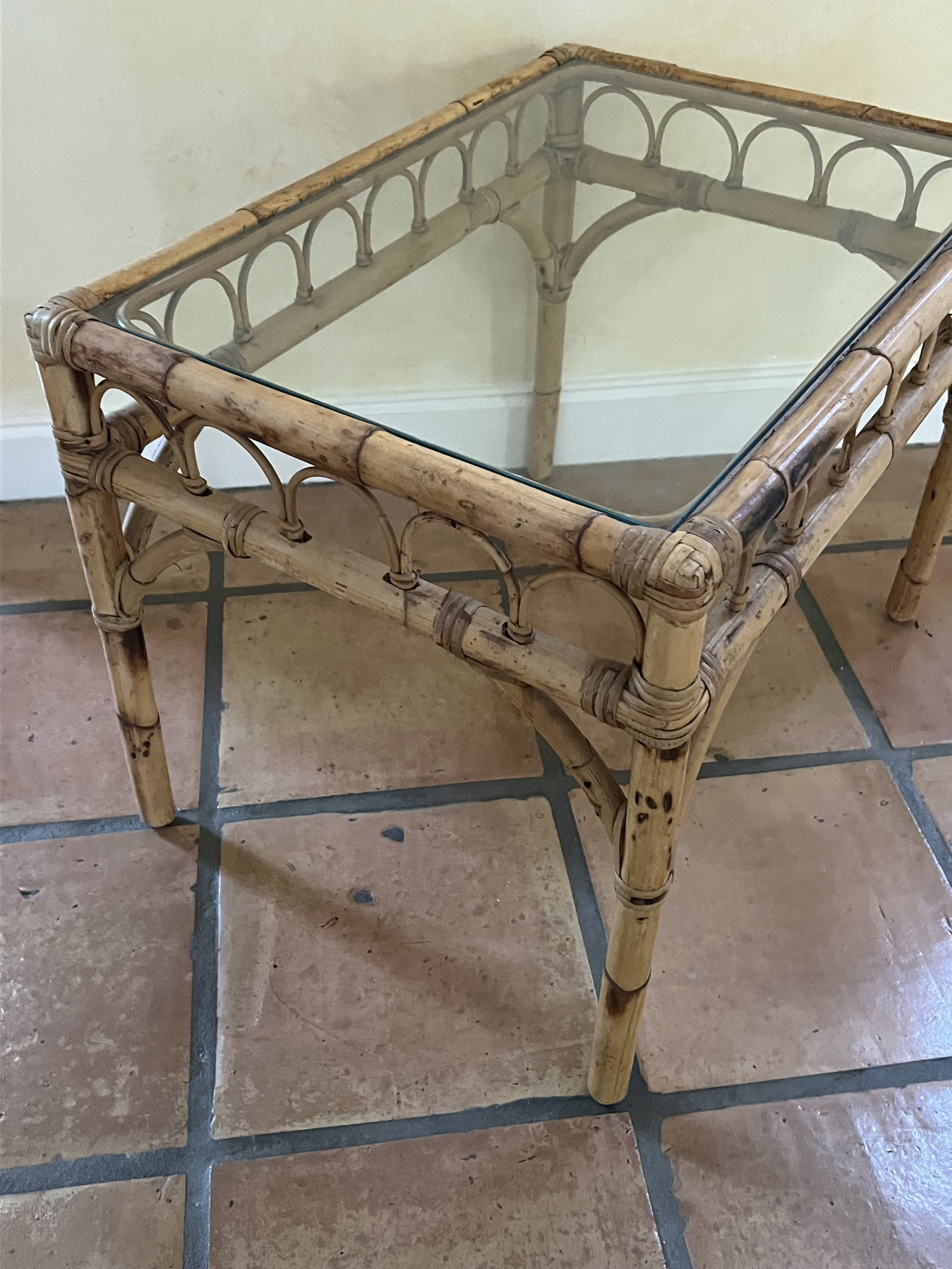 Bamboo Side Table - 4