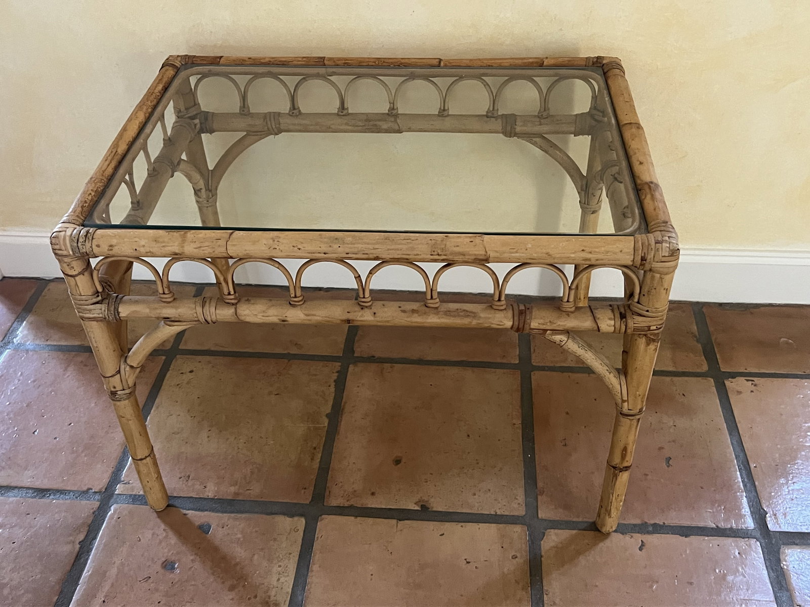 Bamboo Side Table - 7
