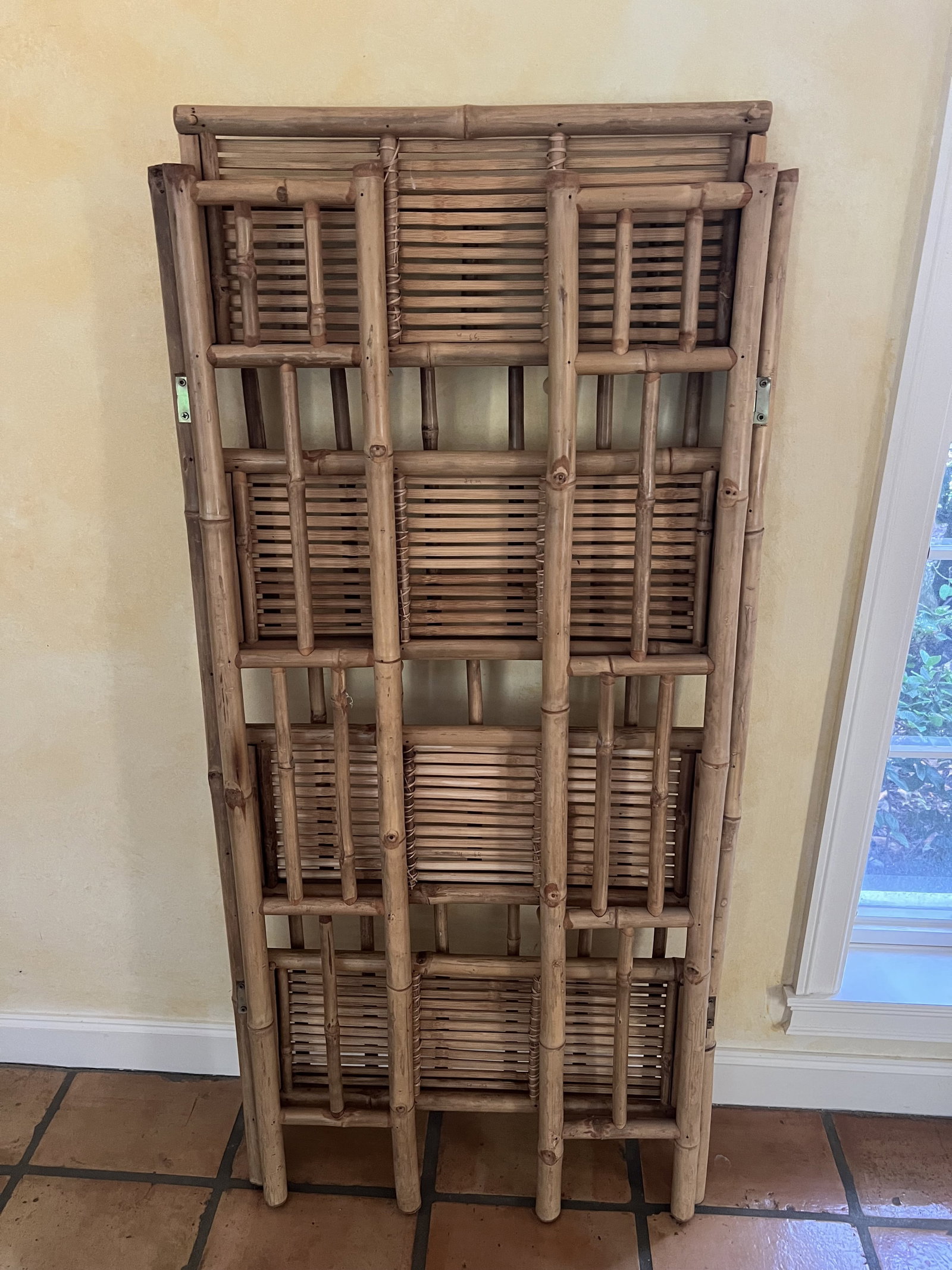 Folding Bamboo Bookshelf - 7