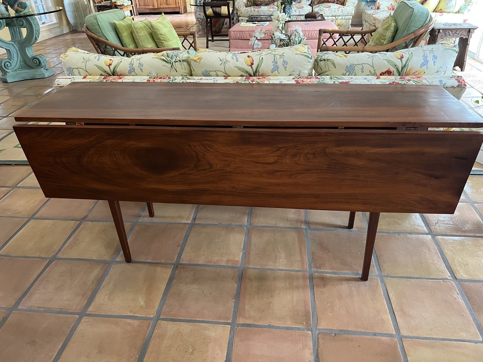 Vintage Sofa Drop Leaf Table (1 of 6)