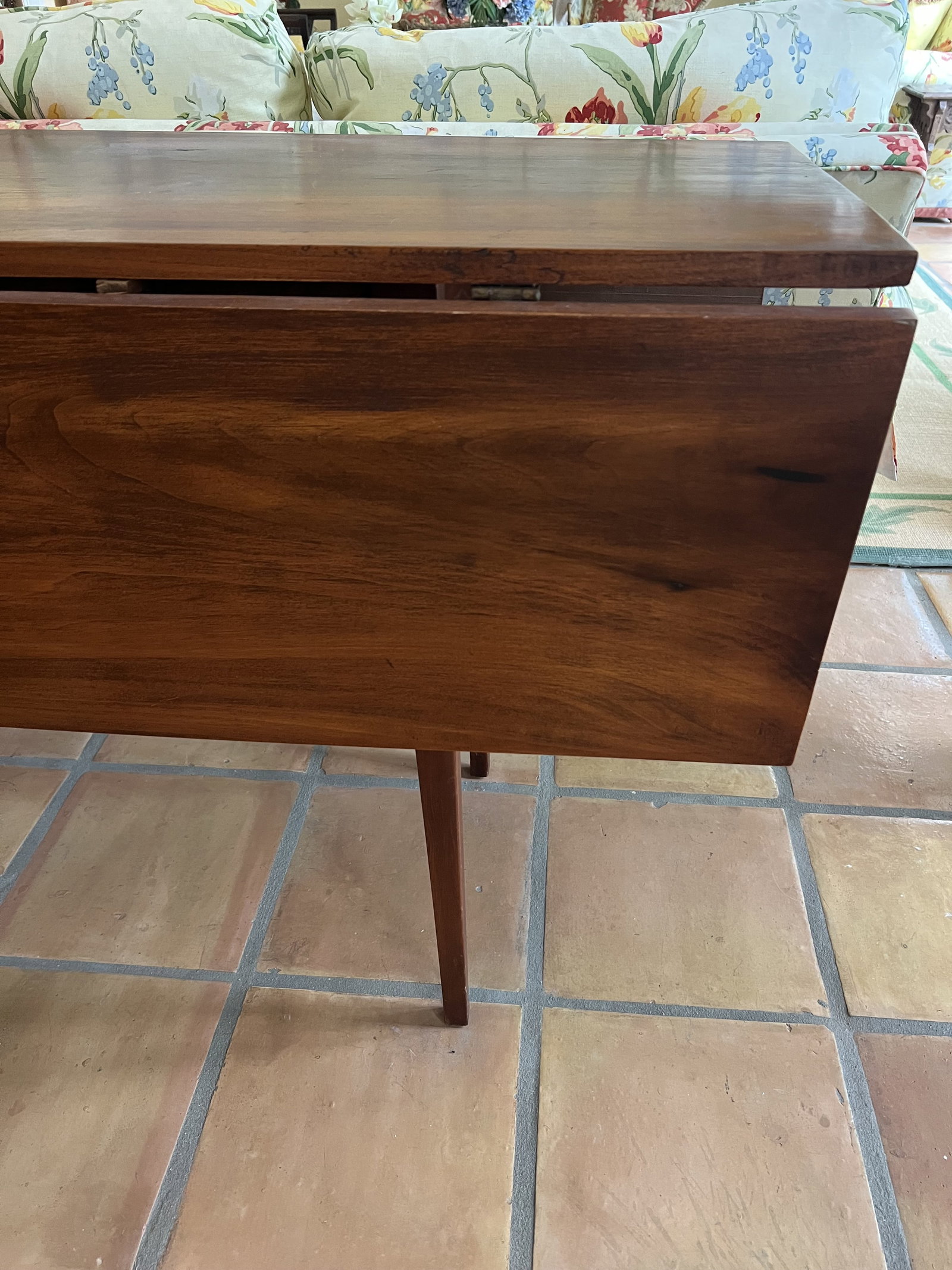 Vintage Sofa Drop Leaf Table - 2