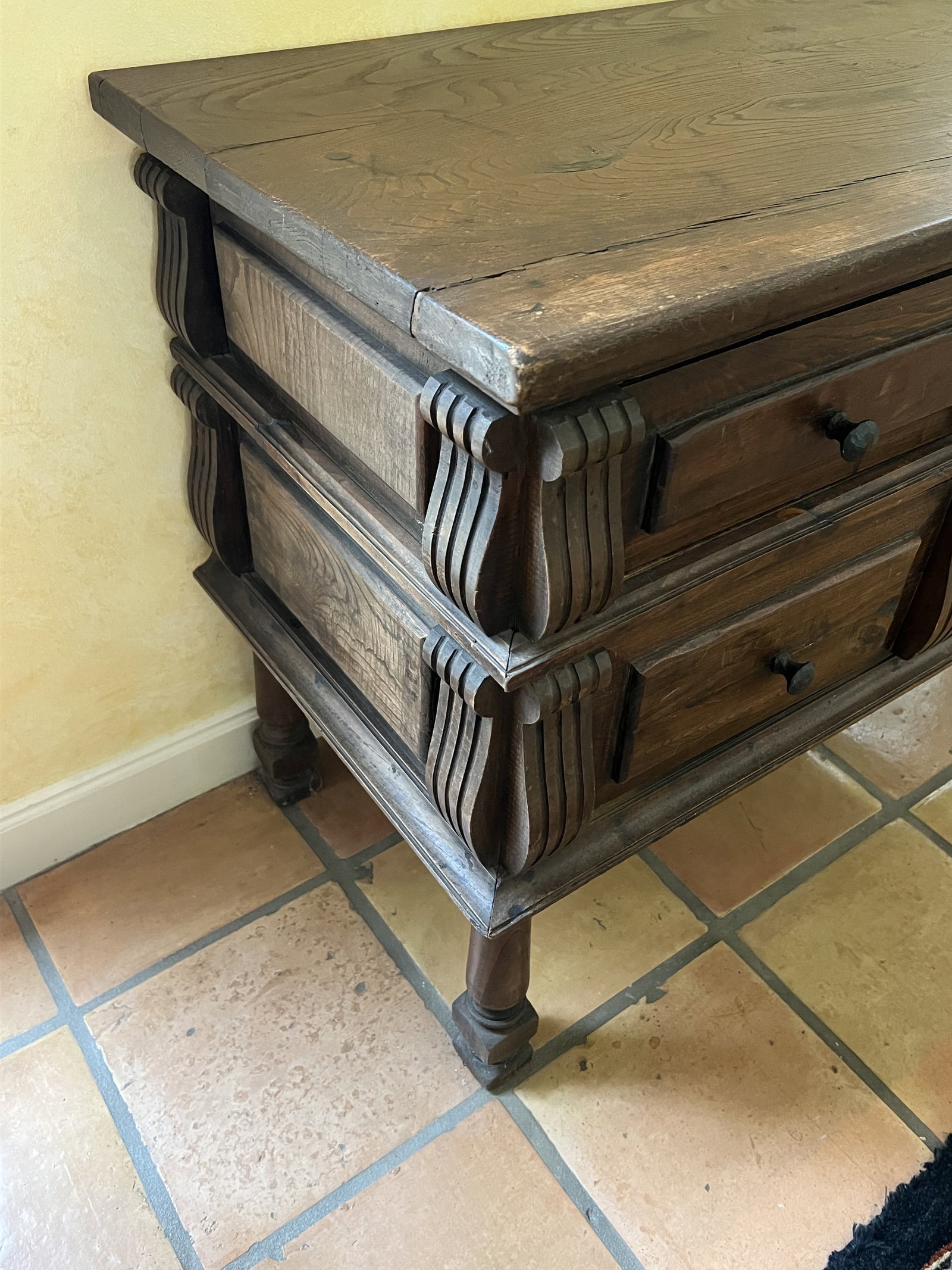 Antique Spanish style Console Table - 3