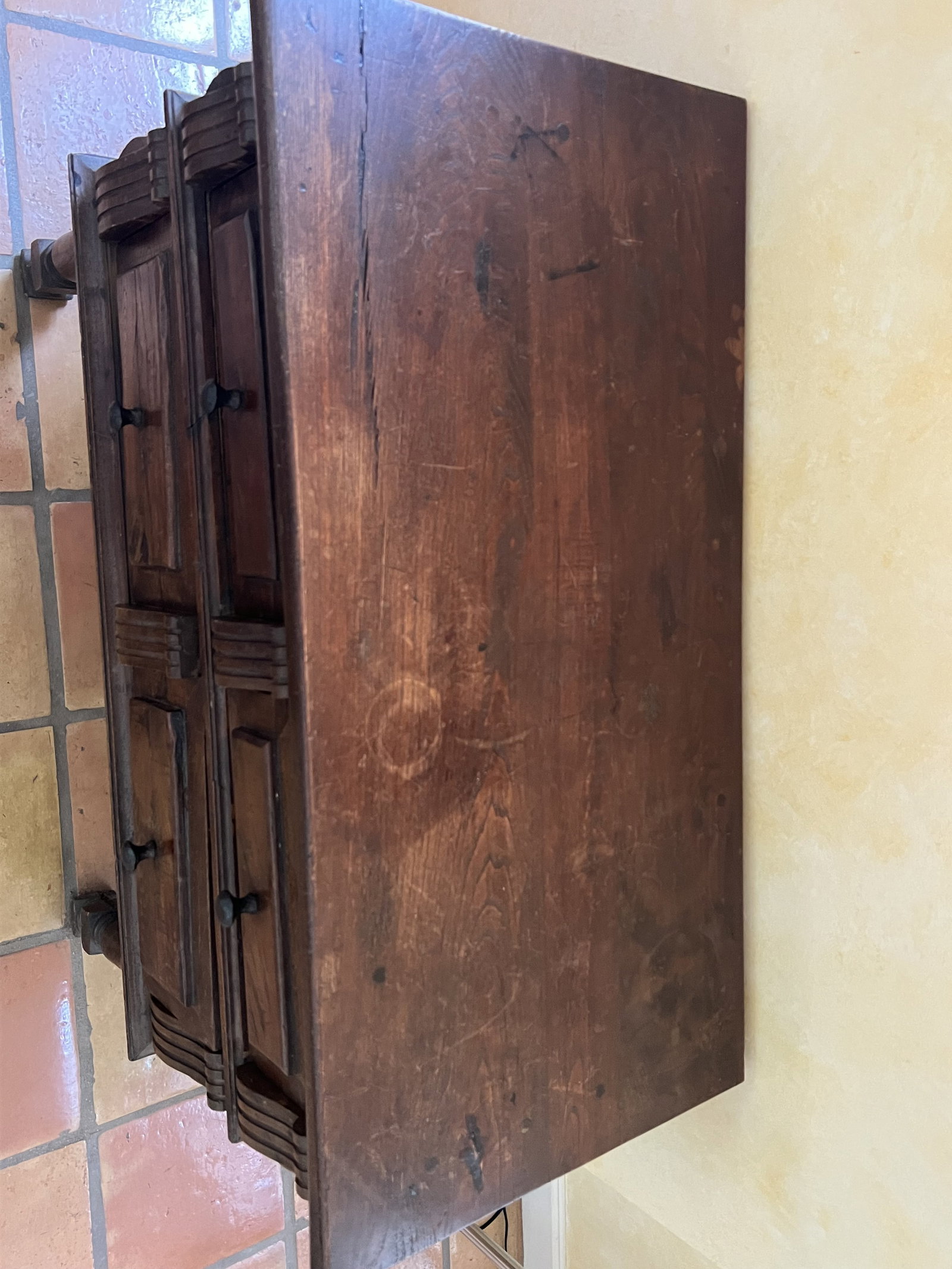 Antique Spanish style Console Table - 4