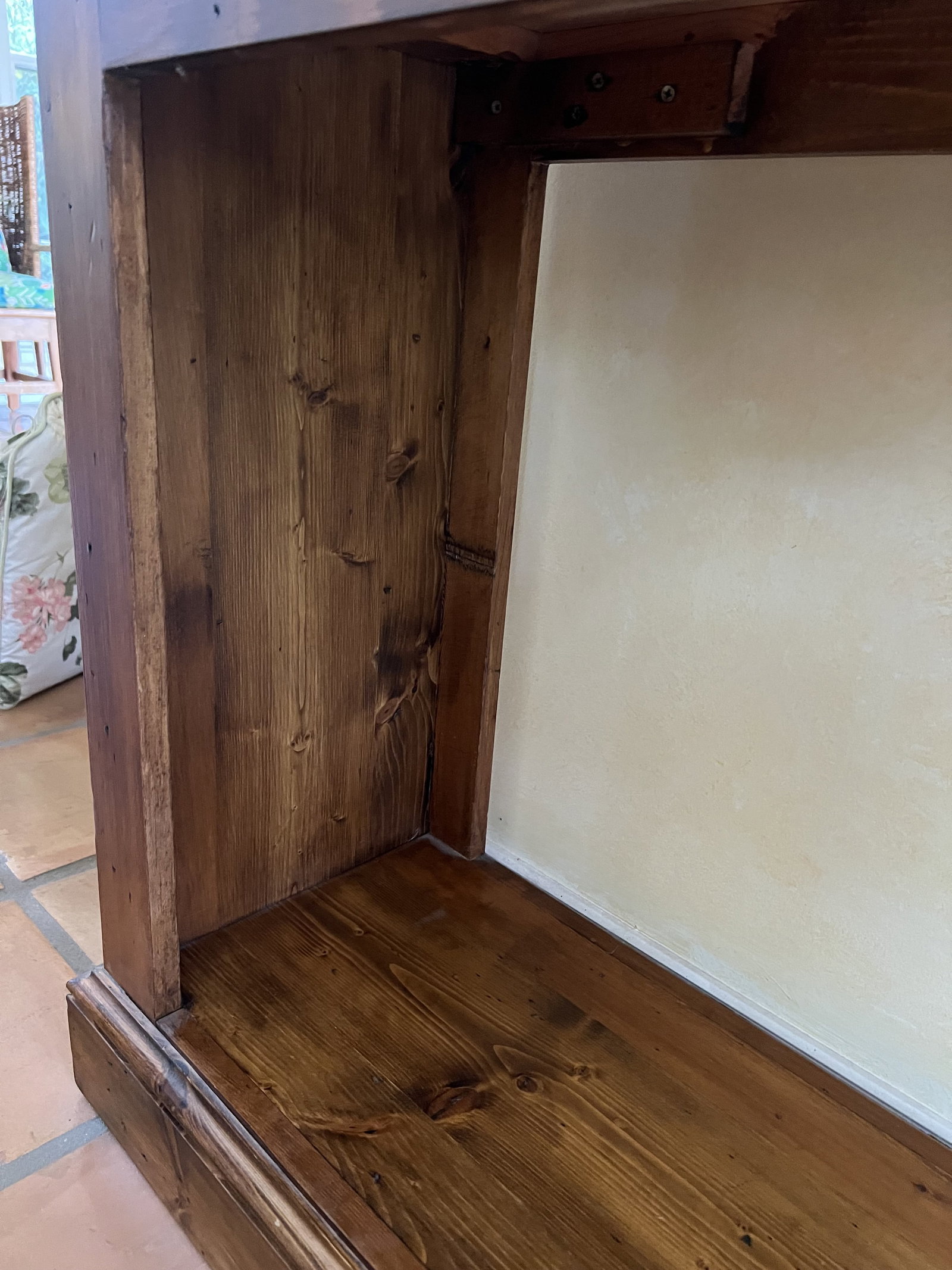 Antique Style Sofa Table - 5