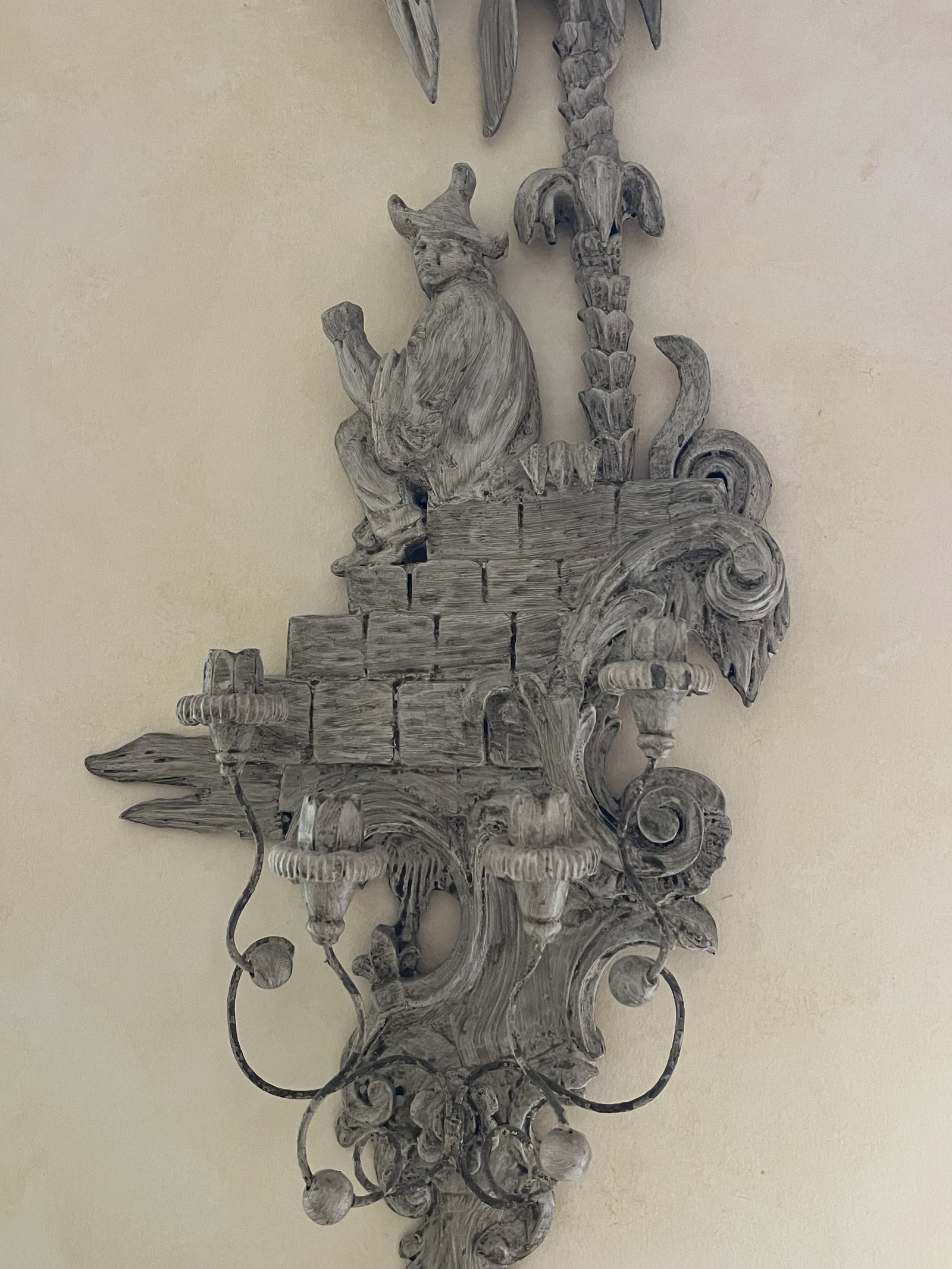 Pair of Orientalist Wall Sconces - 3