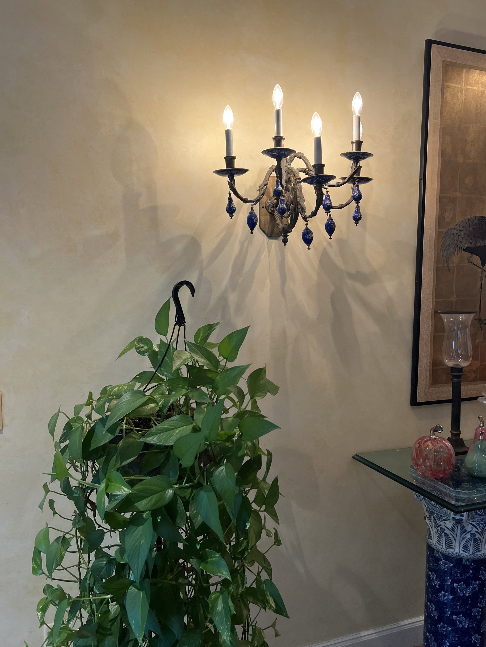 Antique French Bronze Wall Sconces - 17