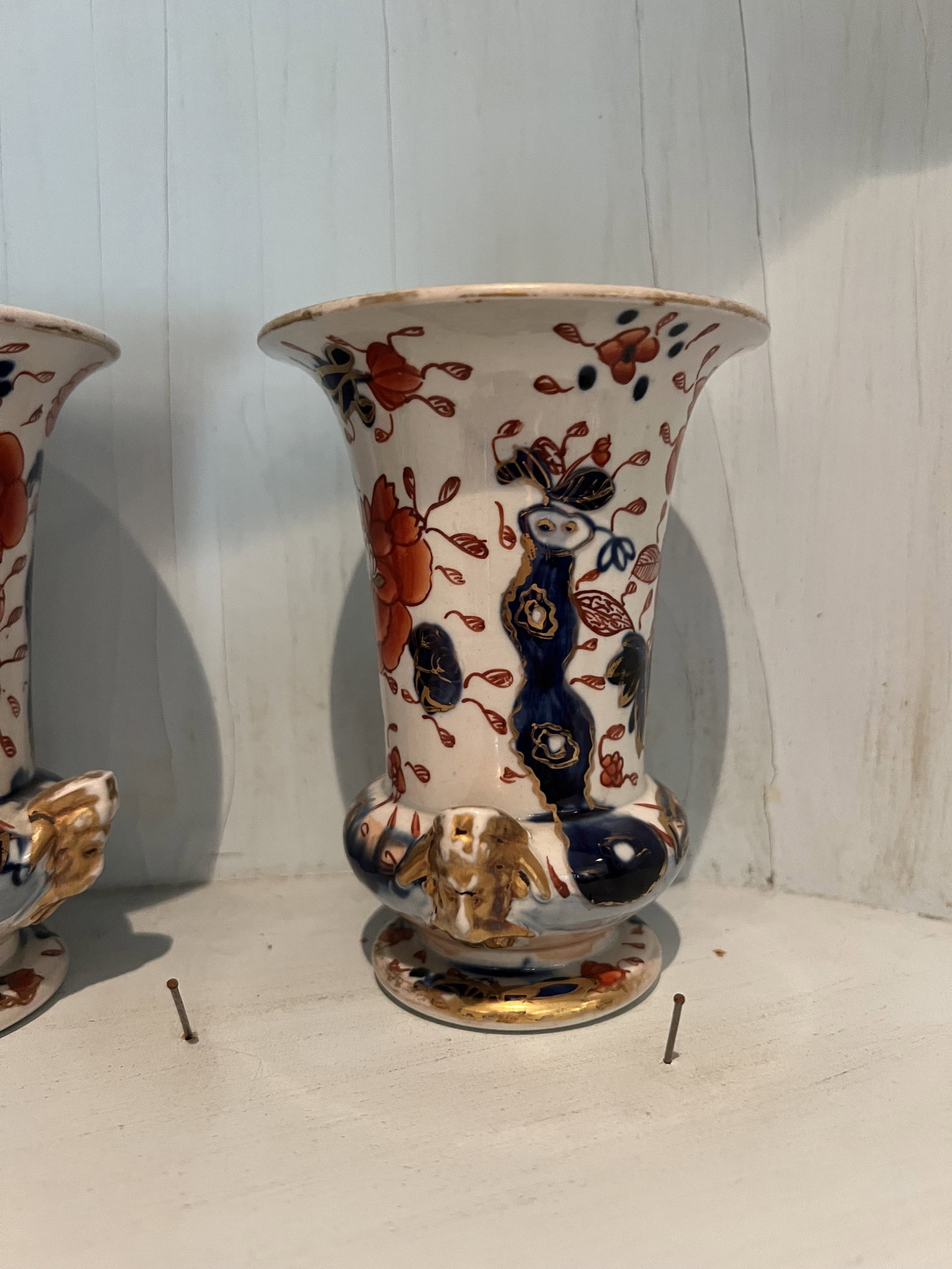 Imari Grouping Incl Plates and Vases - 12