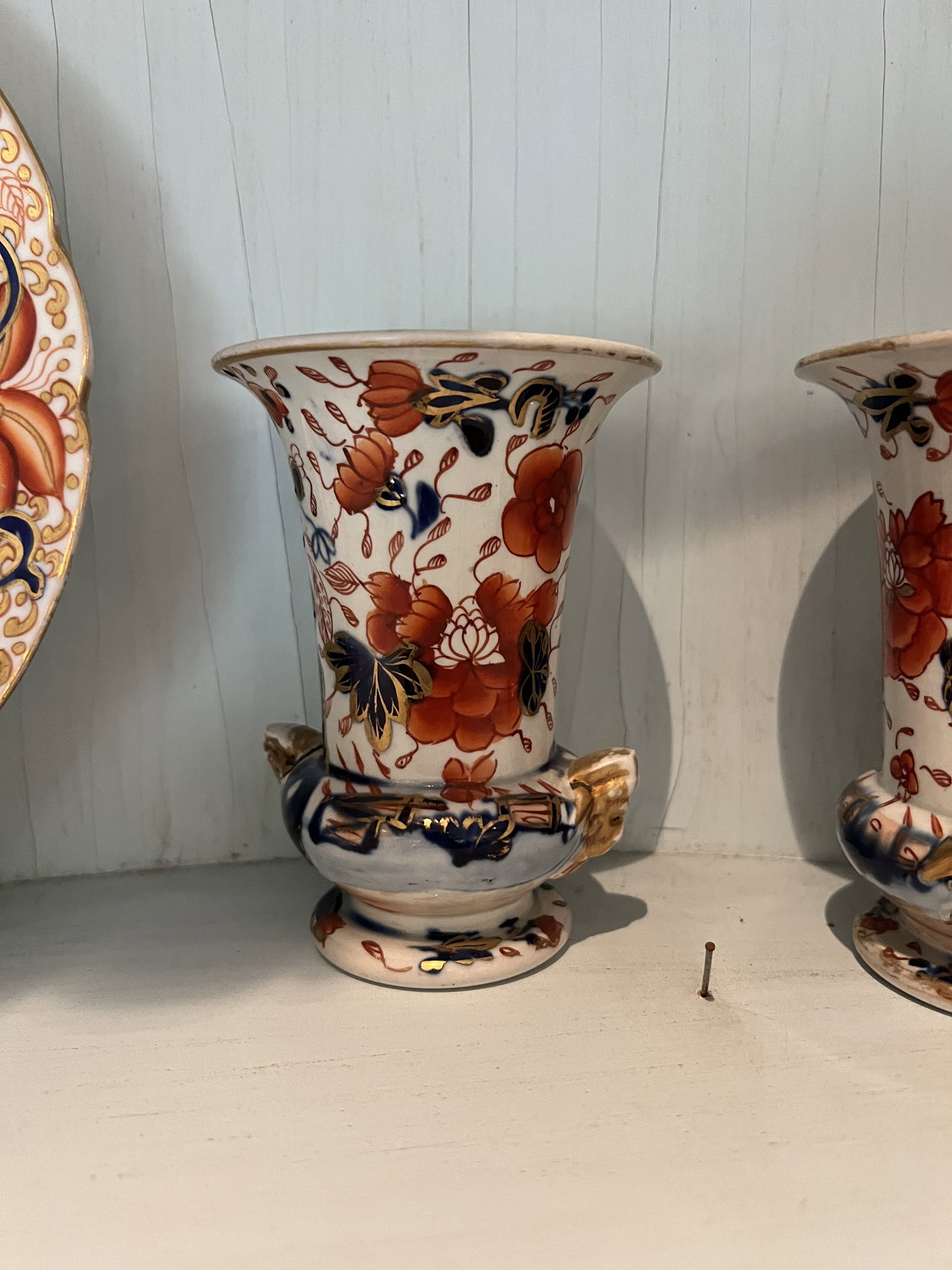 Imari Grouping Incl Plates and Vases - 13