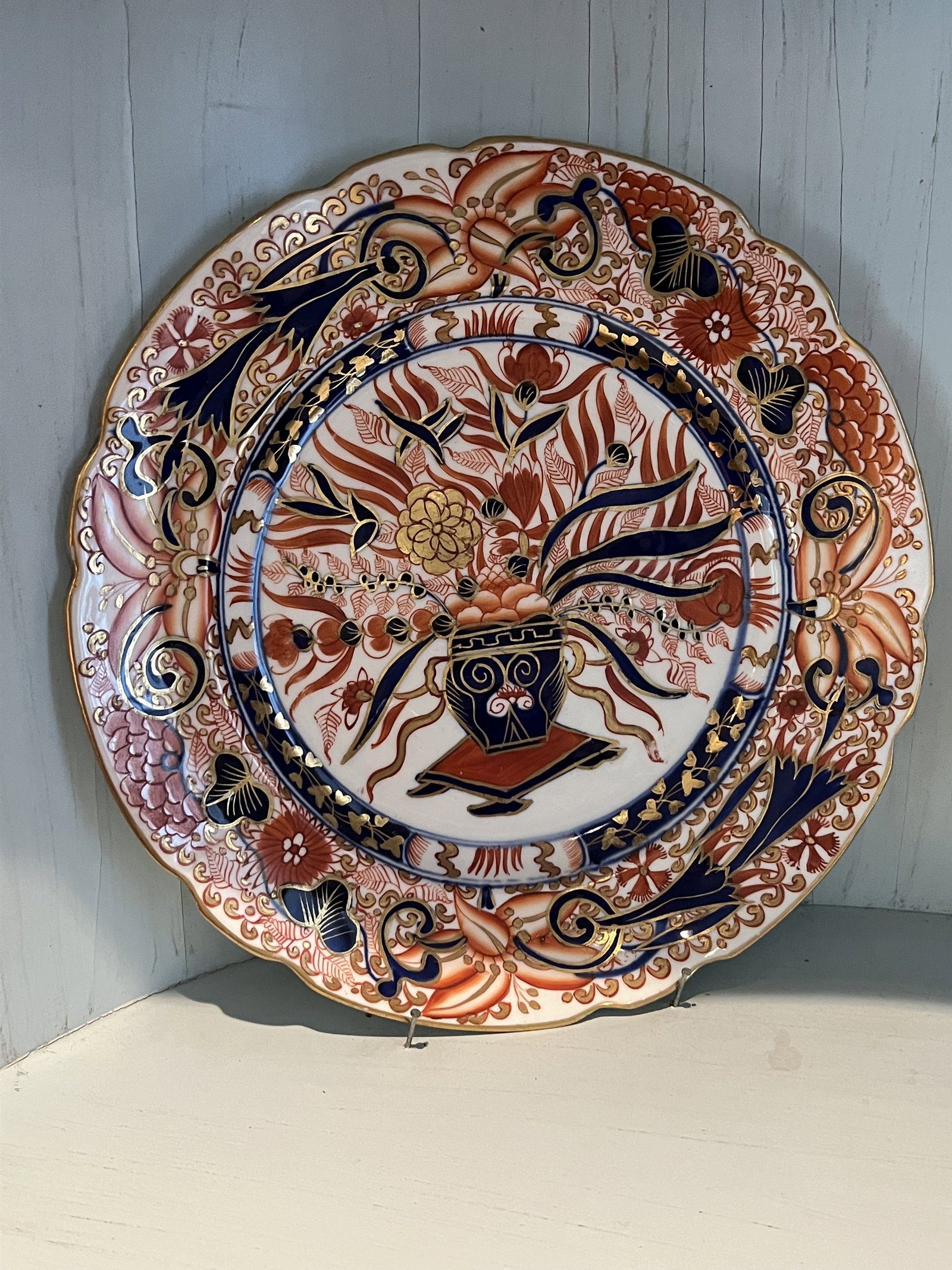 Imari Grouping Incl Plates and Vases - 3
