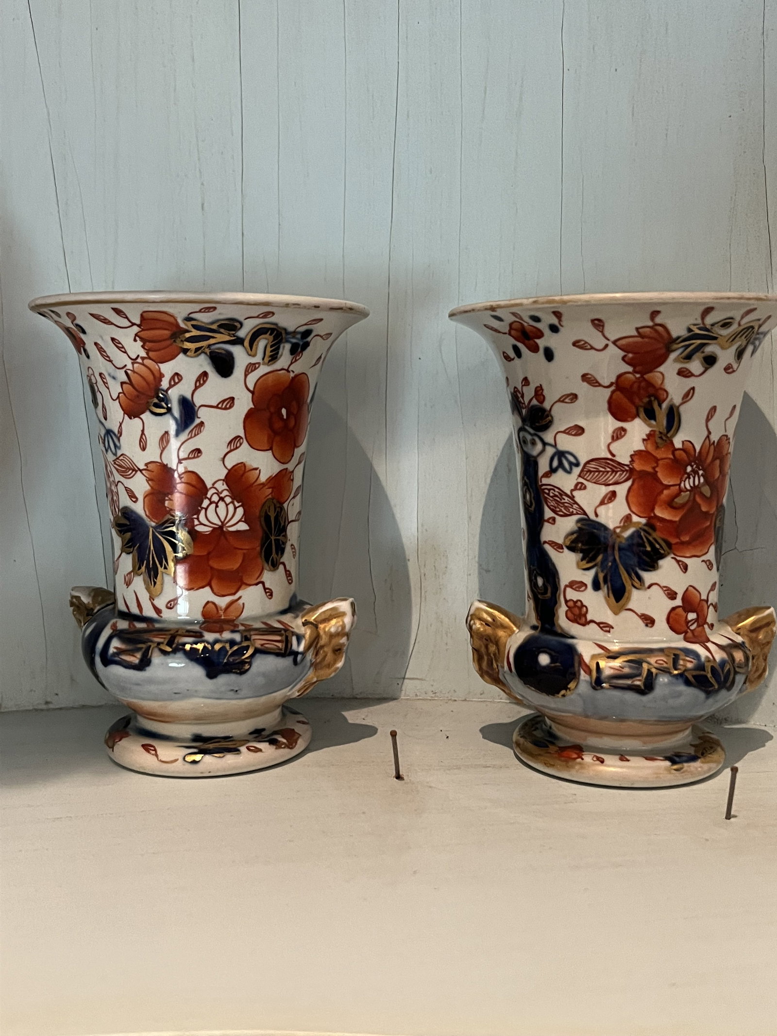 Imari Grouping Incl Plates and Vases - 5