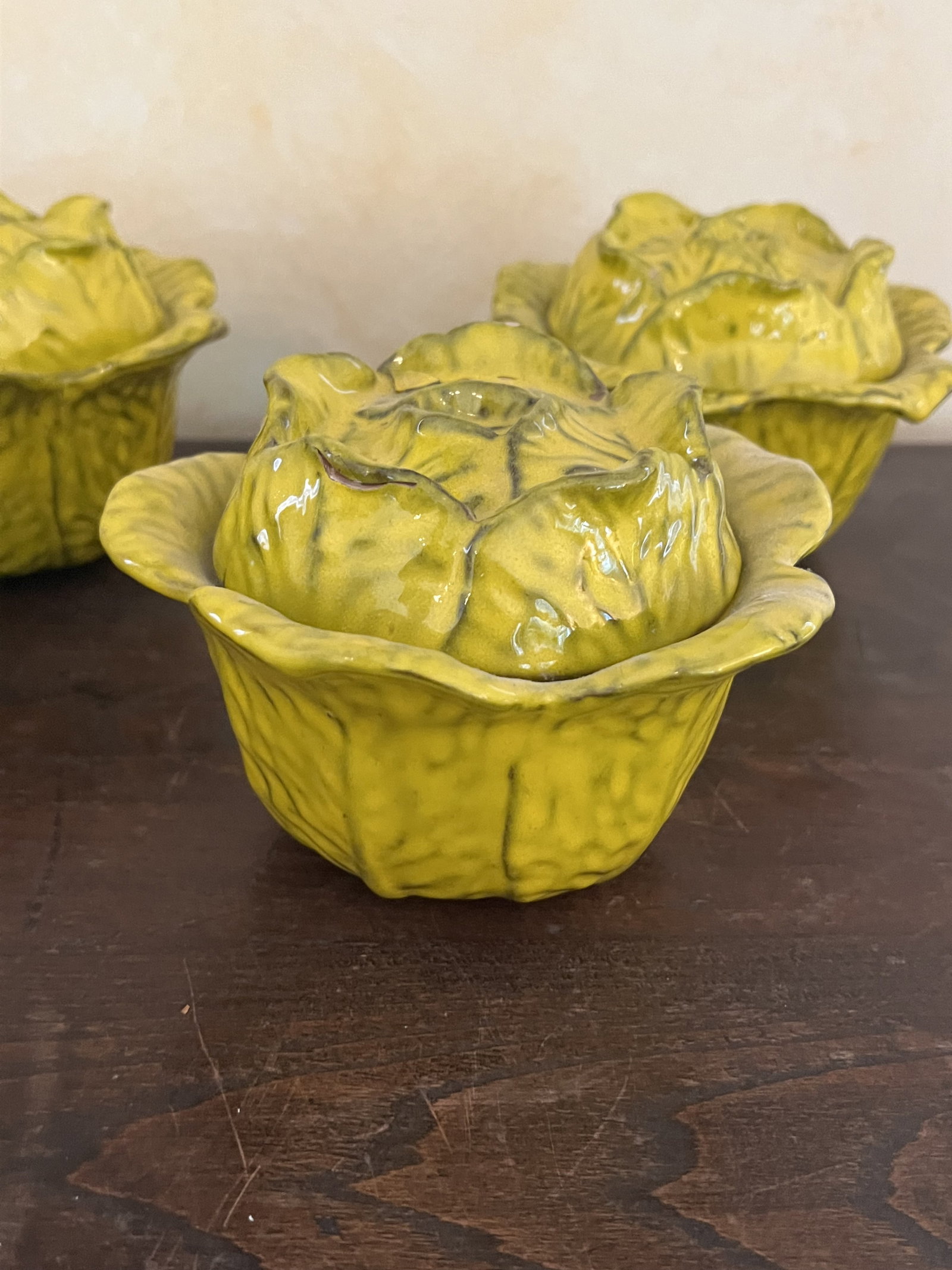 Vintage Italian Lidded Cabbage Bowls - 2
