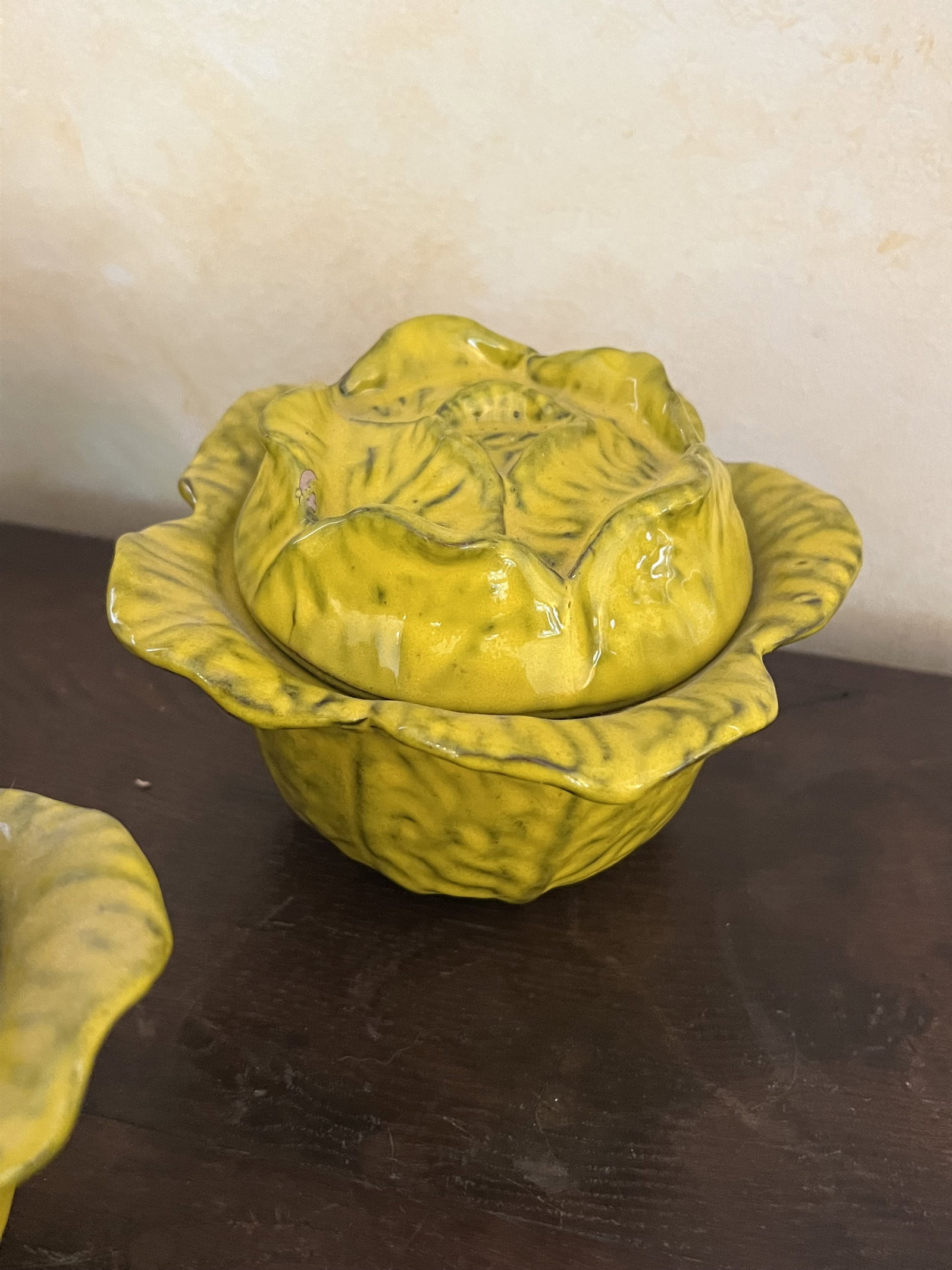 Vintage Italian Lidded Cabbage Bowls - 3