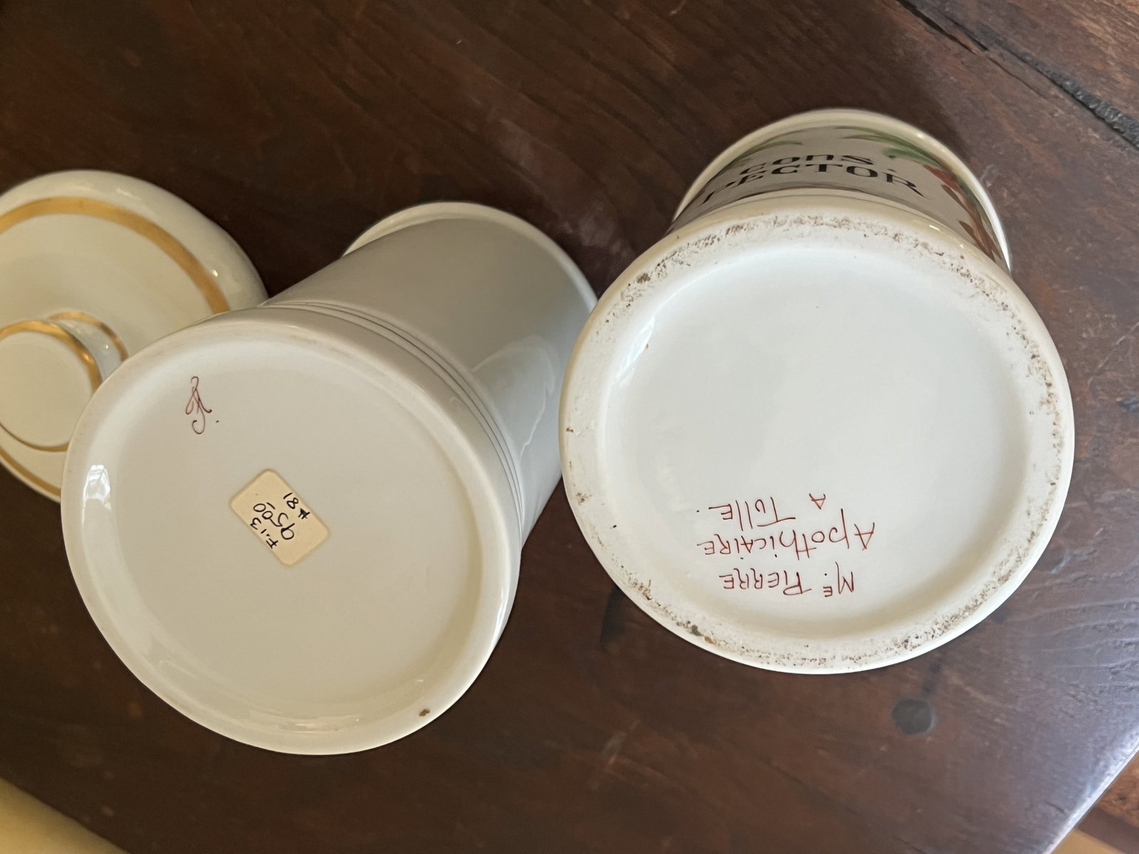 Antique French Apothecary Jars - 8