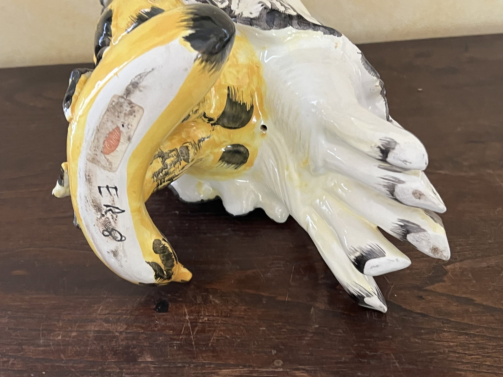 Vintage Italian Pottery Owl - 6