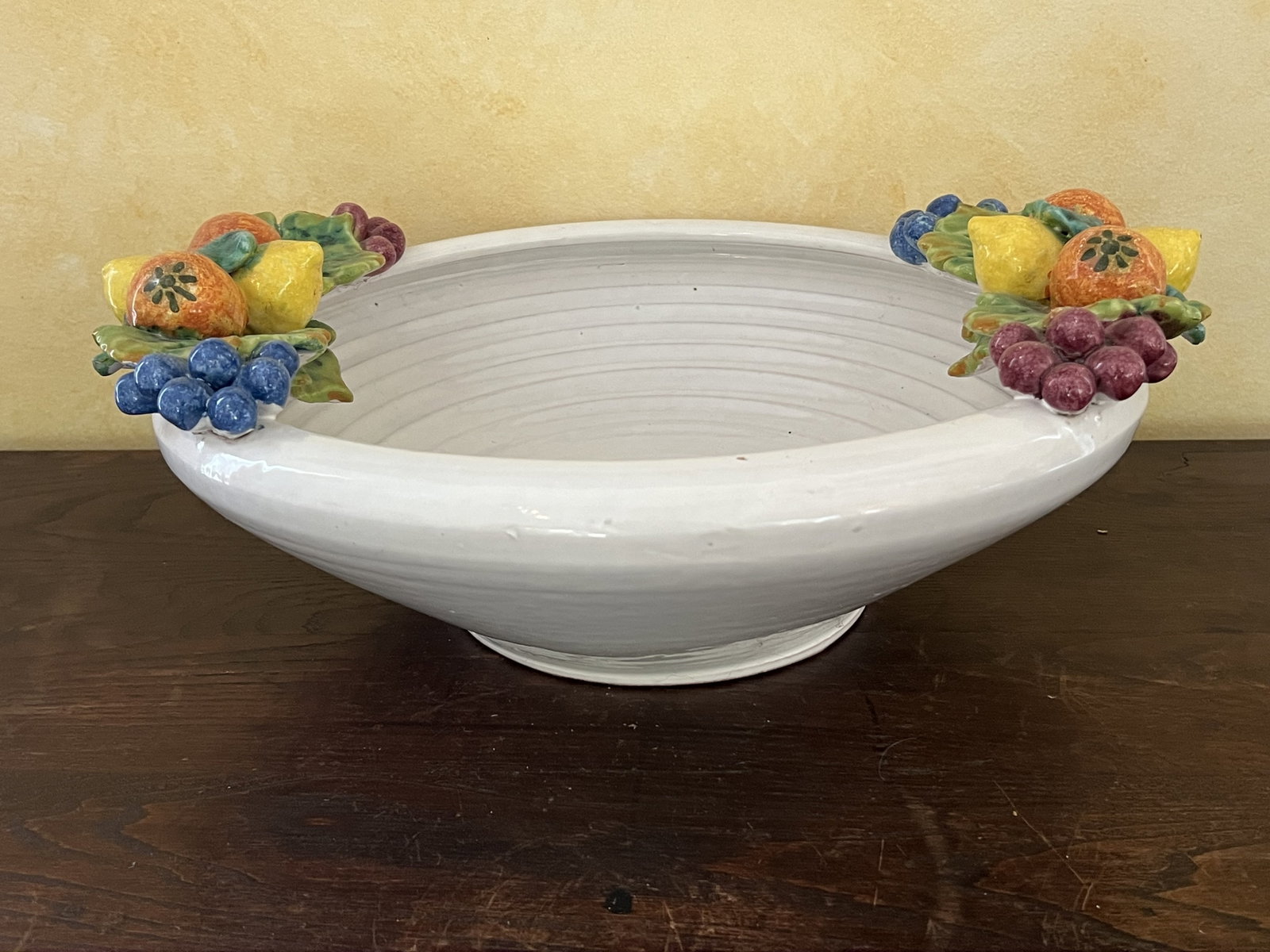 Italian Style Fruit Centerpiece Bowl - 2