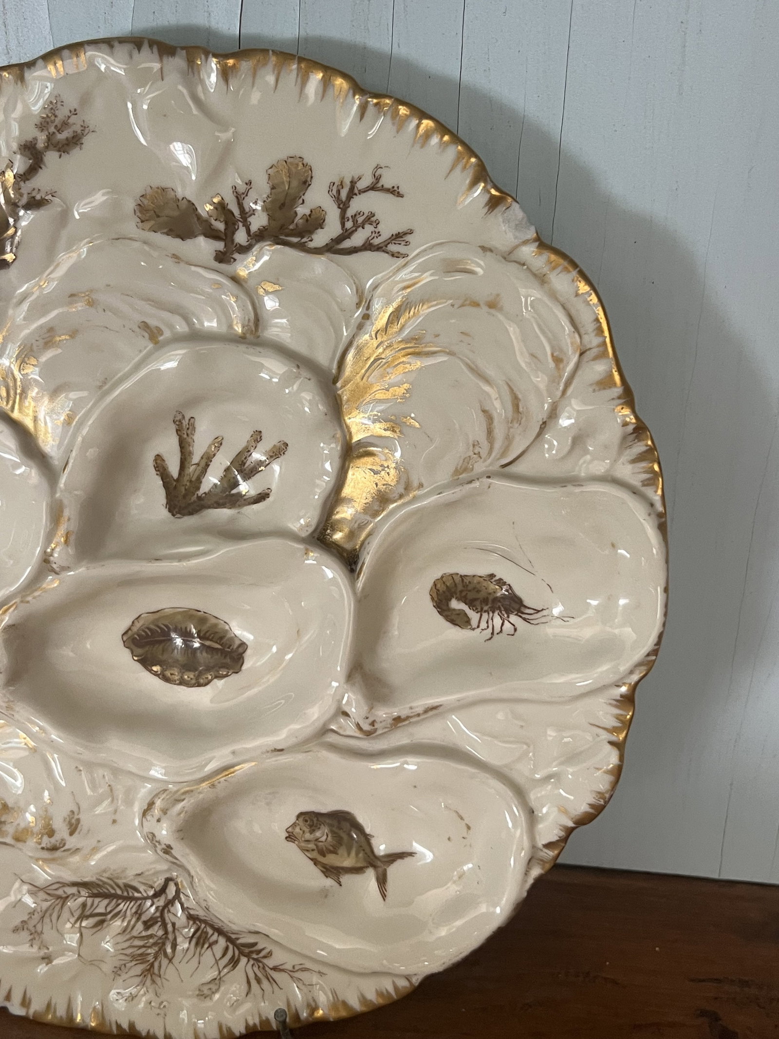 Haviland Limoges Oyster Plate - 4