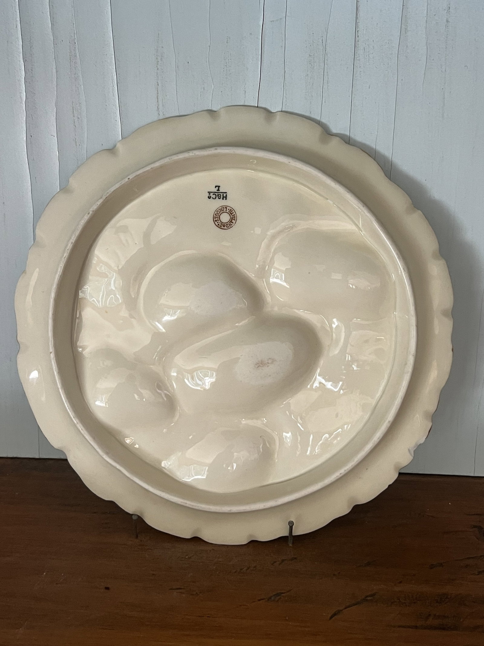 Haviland Limoges Oyster Plate - 5