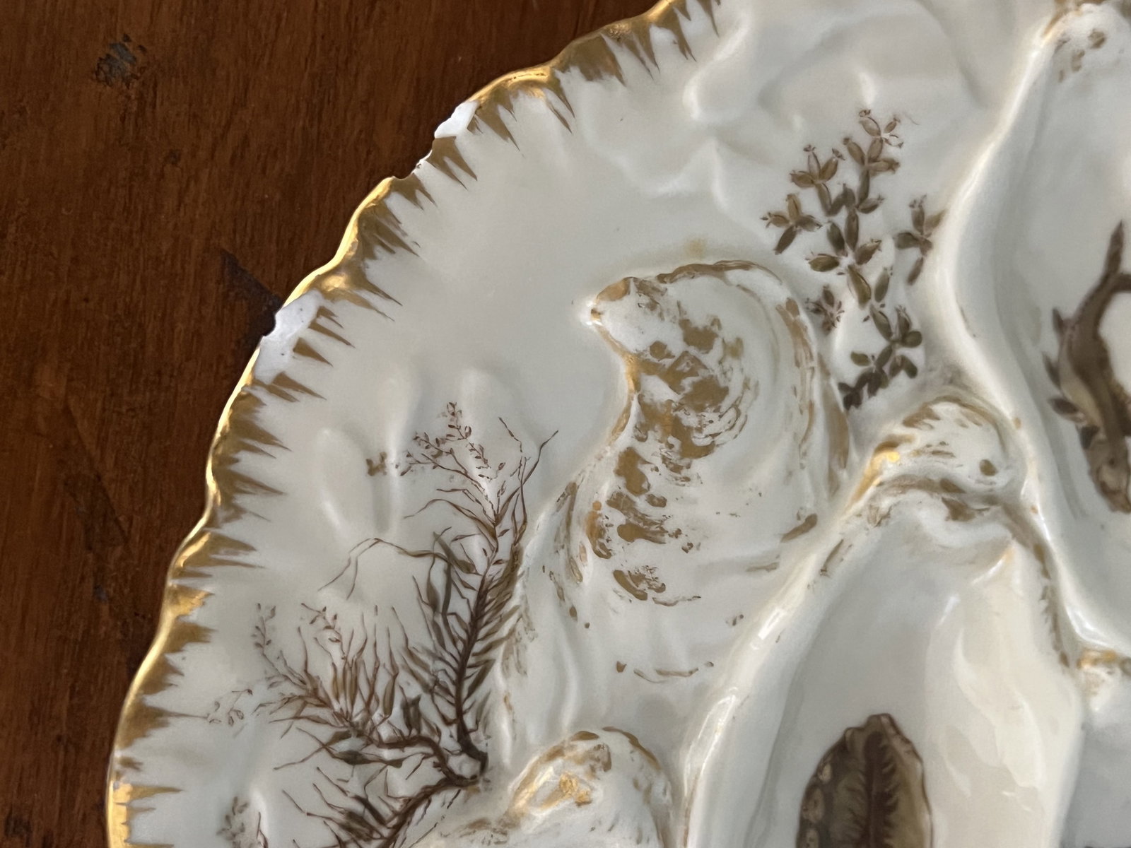 Haviland Limoges Oyster Plate - 7