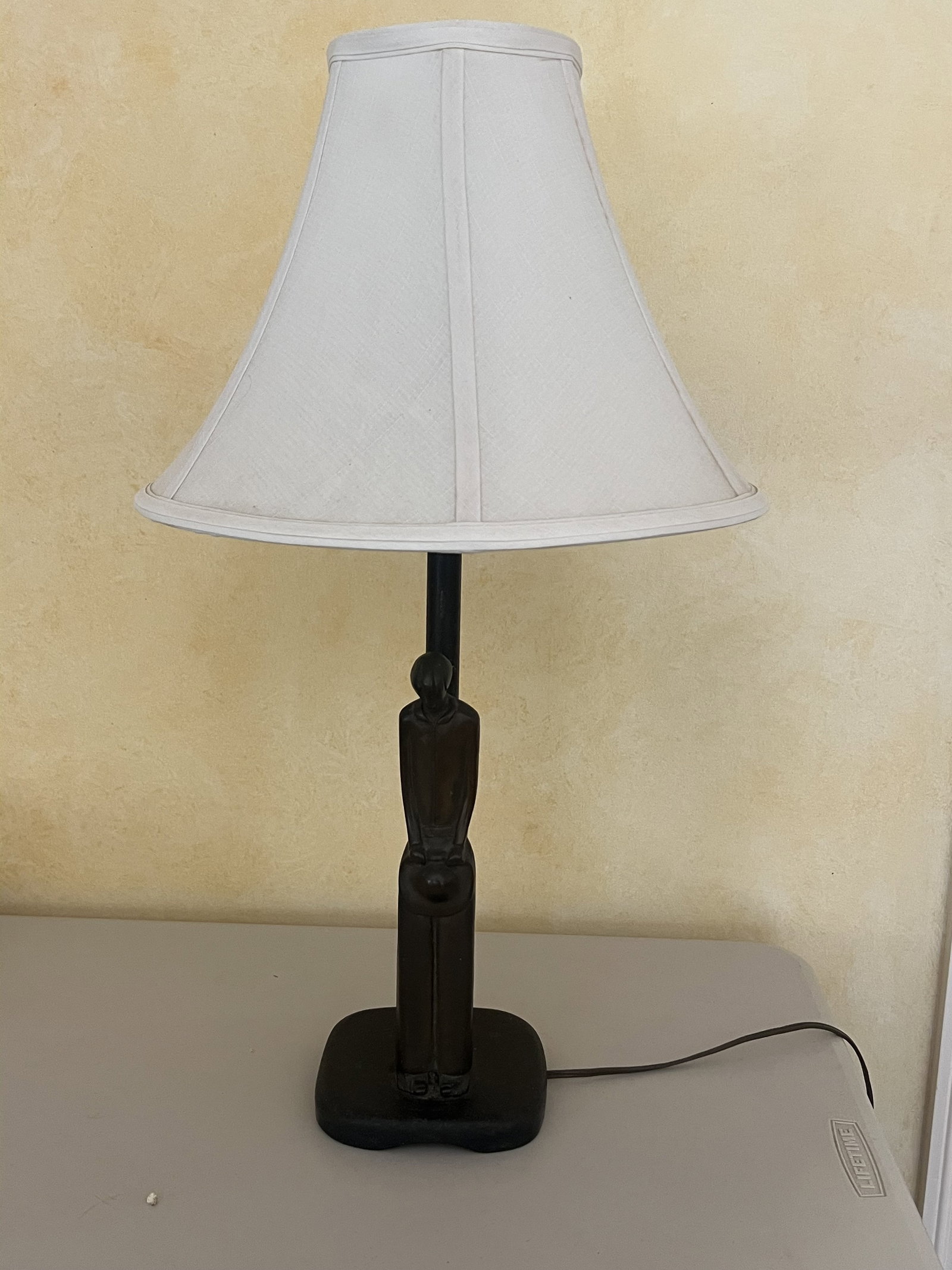 Bronze Figure Lamp - 2