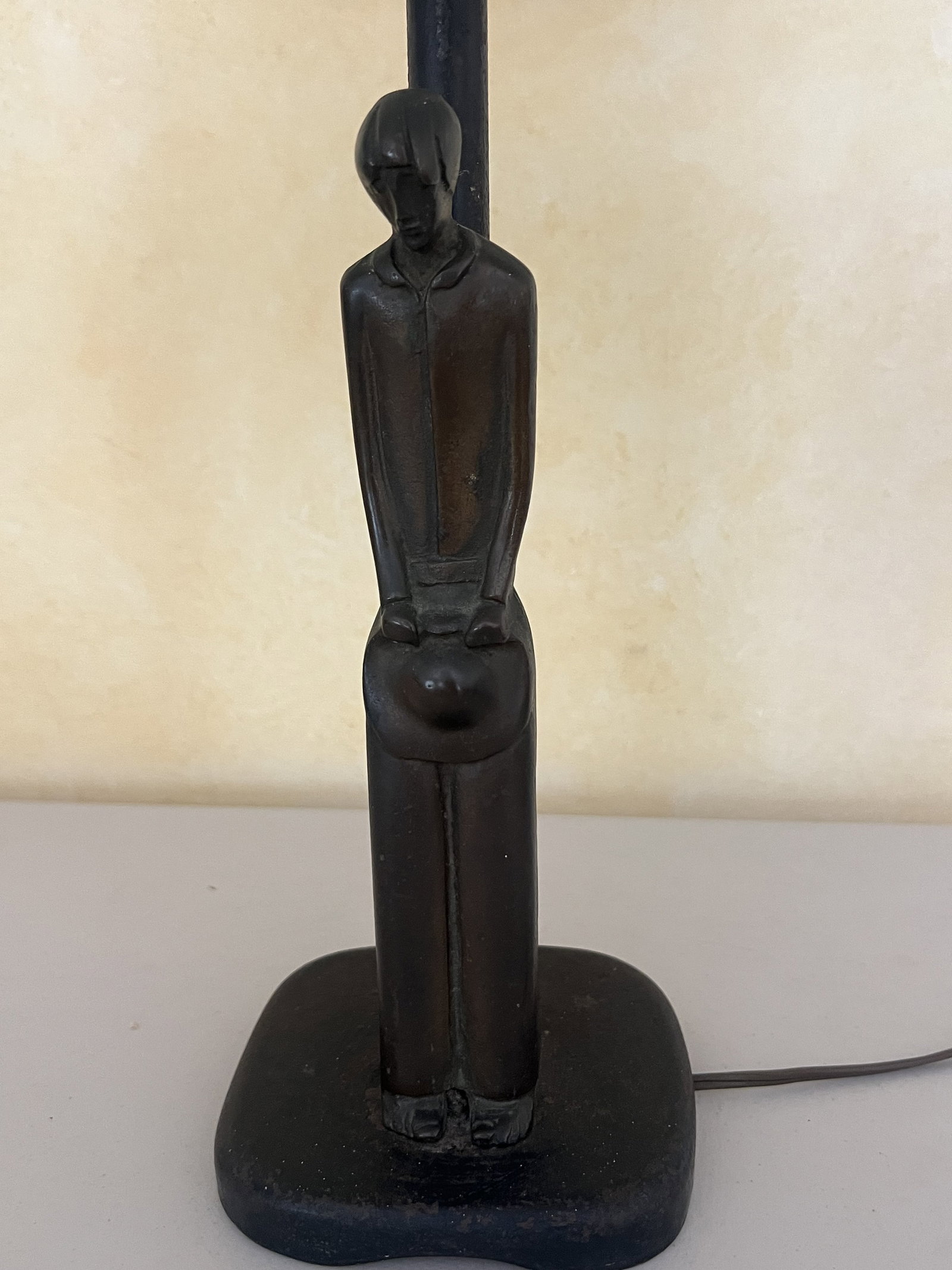 Bronze Figure Lamp - 3