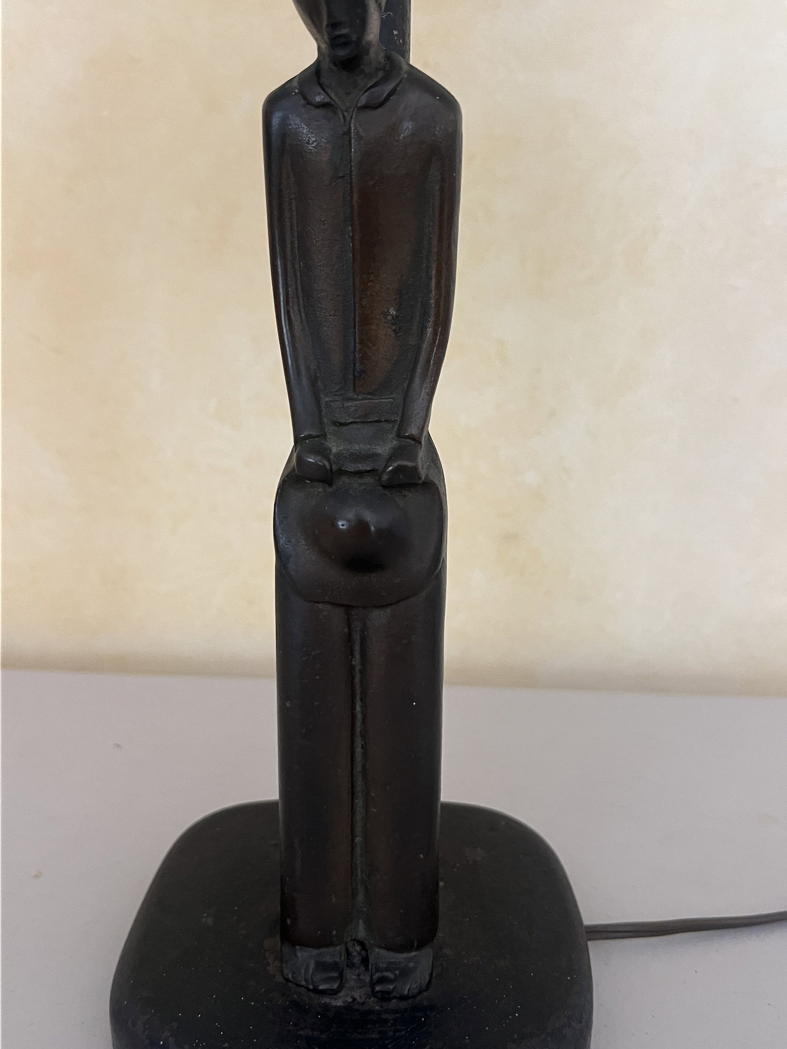 Bronze Figure Lamp - 5