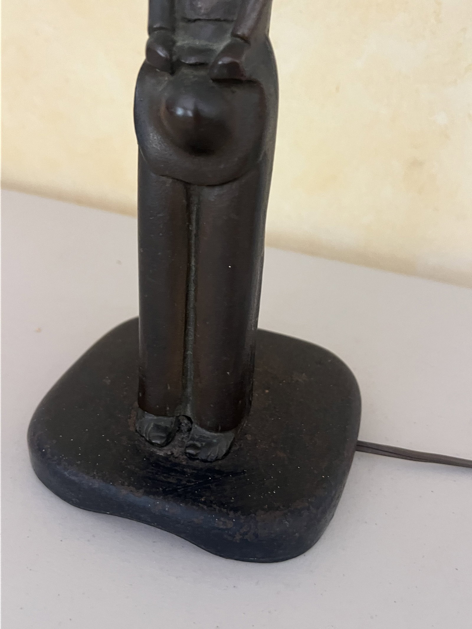 Bronze Figure Lamp - 6