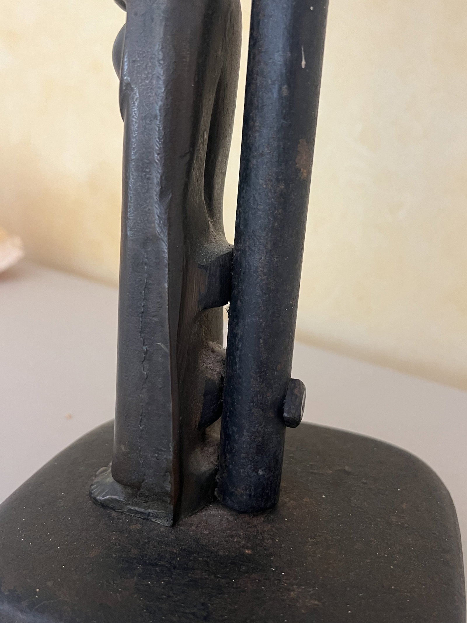 Bronze Figure Lamp - 7