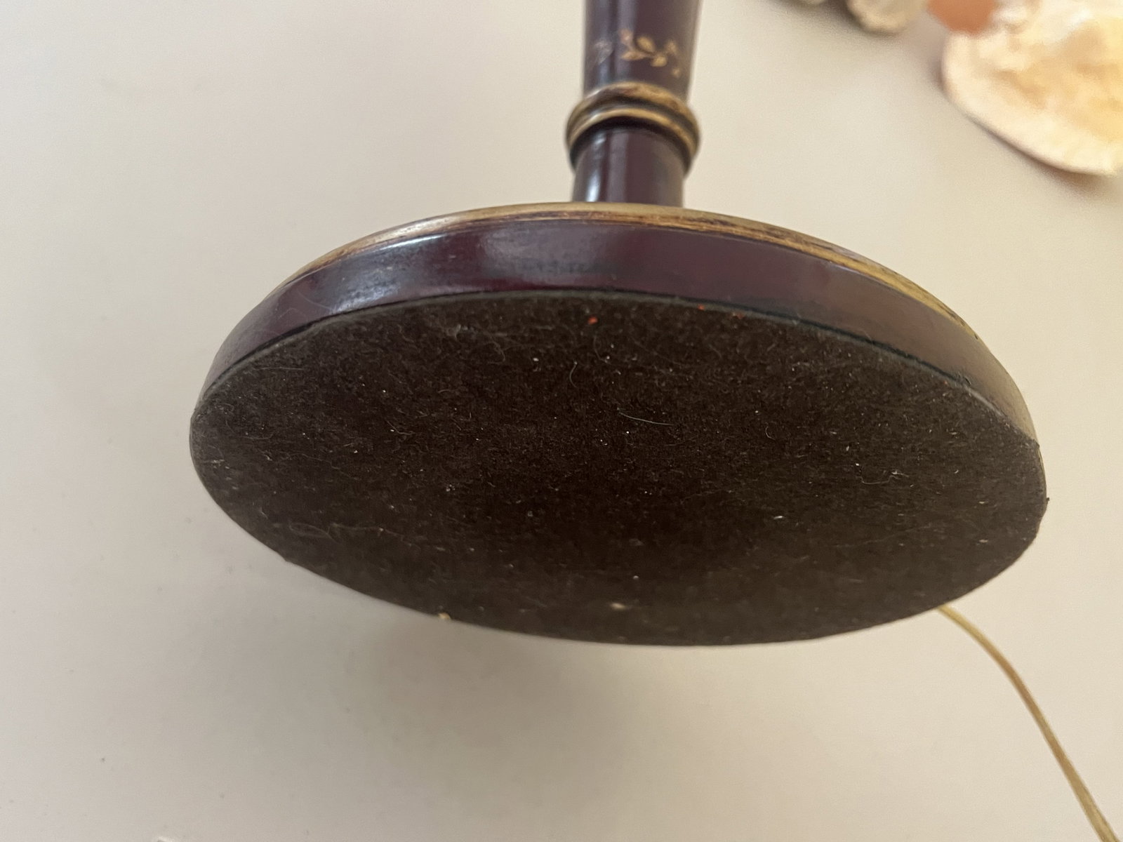 Red Tole Table Lamp - 6
