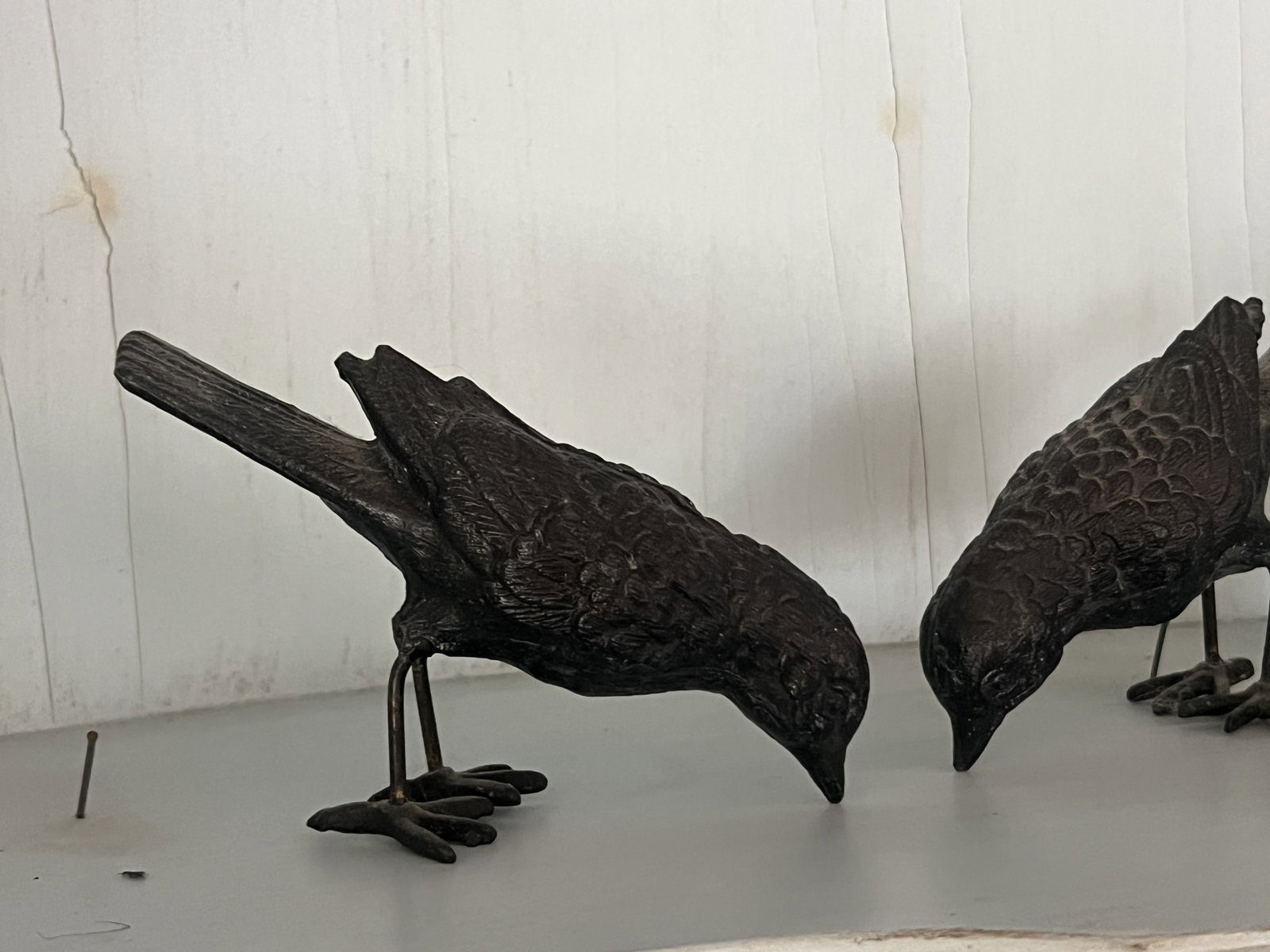 (4) Vintage Cast Iron Birds (1 of 5)