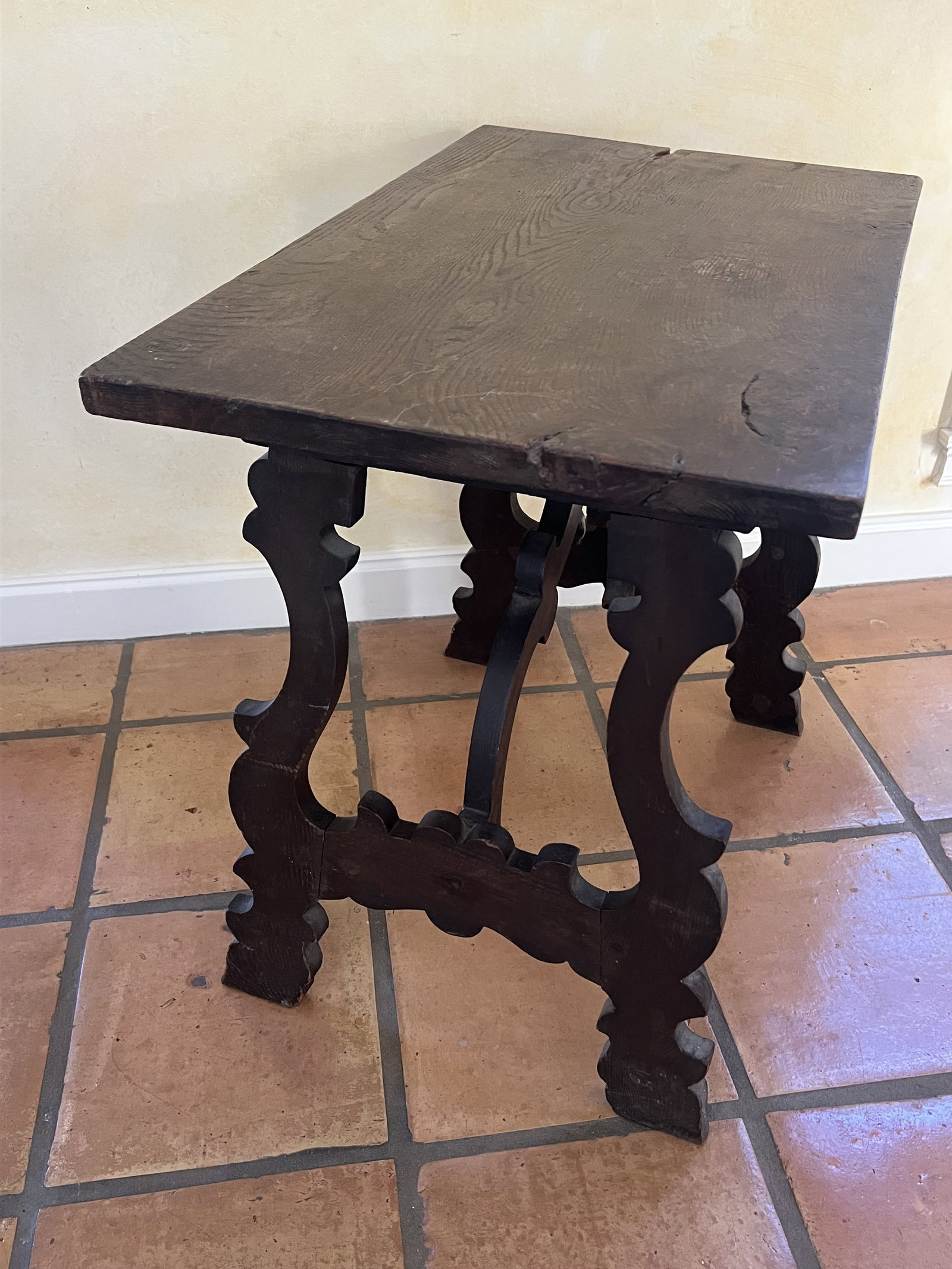 Antique Italian Style Wood Table - 4