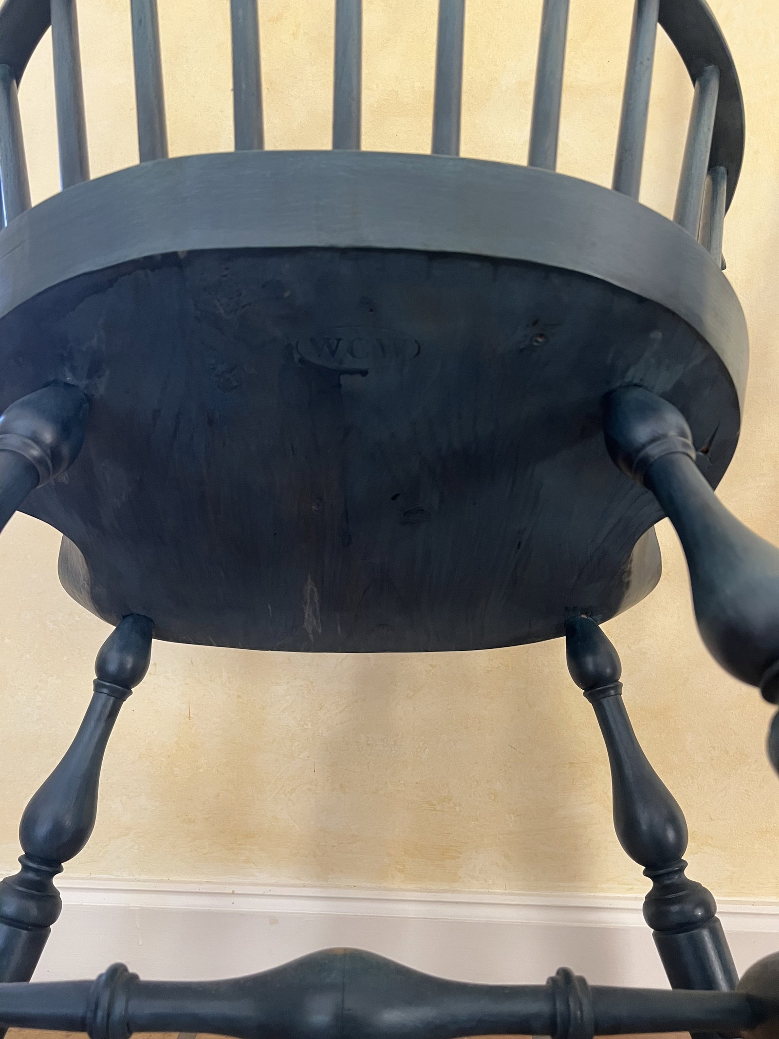 Pair of Warren Chair Works Windsor Comb Back Chairs - 8