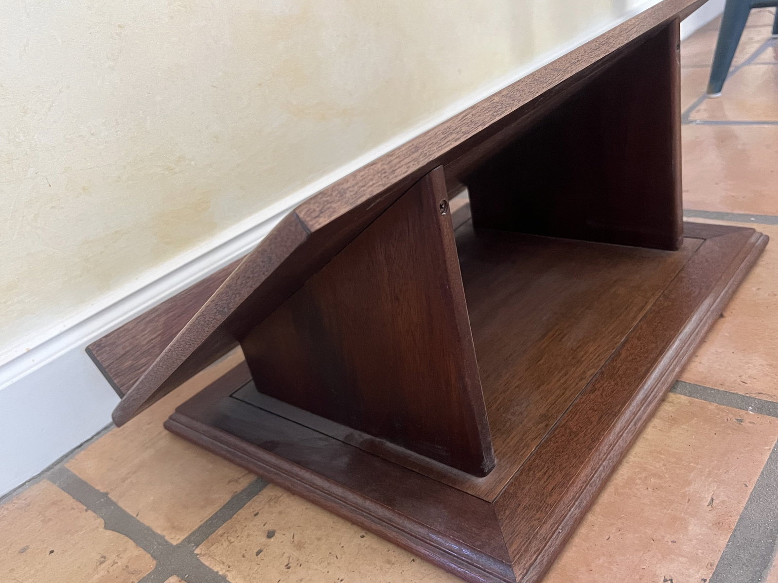 Vintage Wood Dictionary or Bible Stand - 3