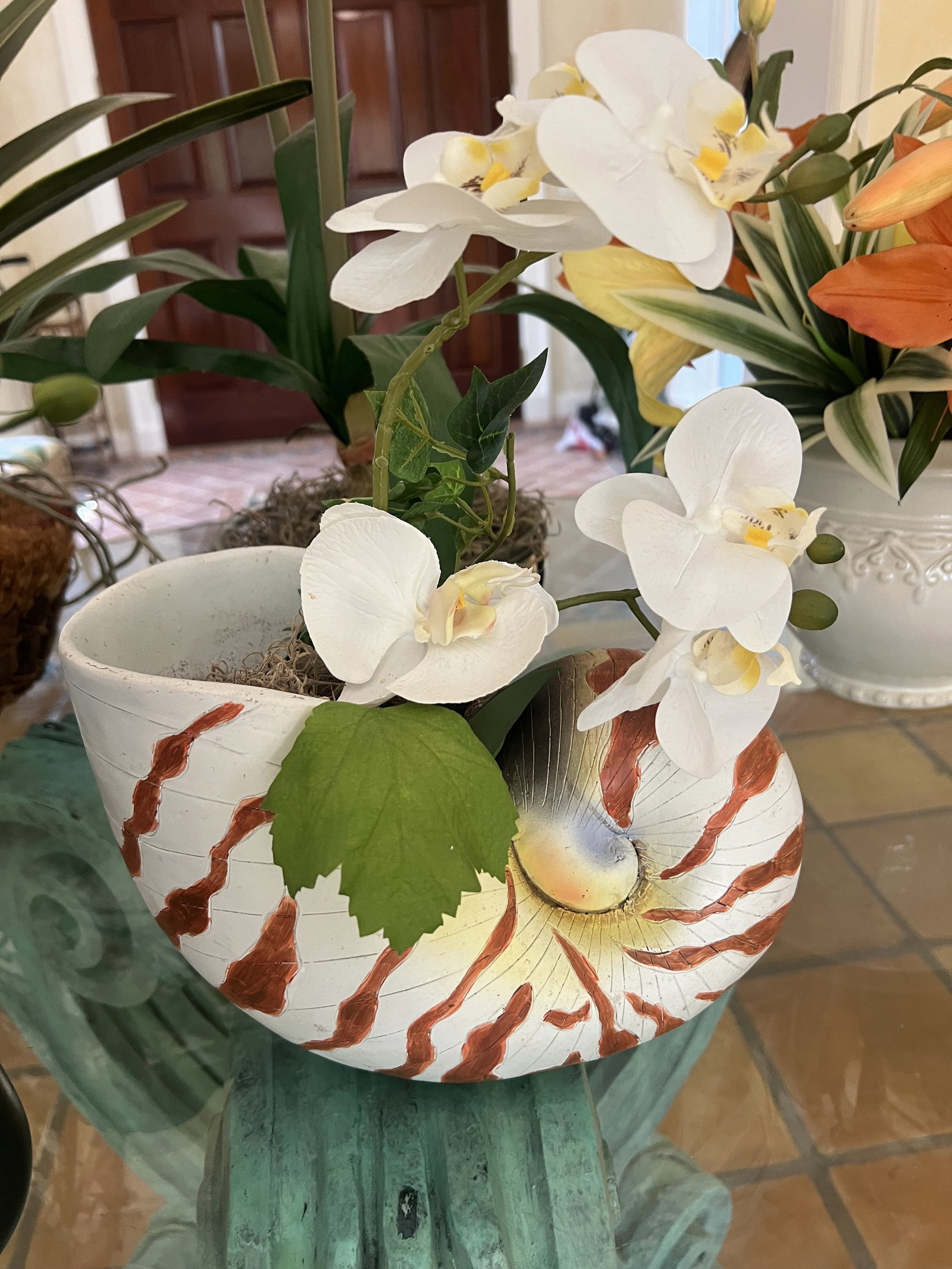 Artificial Faux Flower Centerpieces - 8