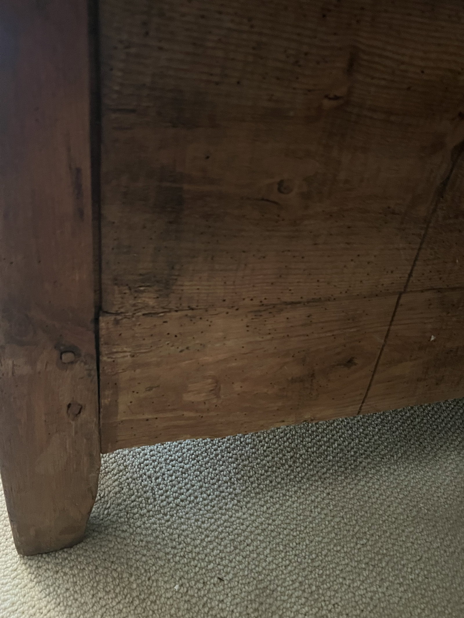Antique Oak Armoire - 11